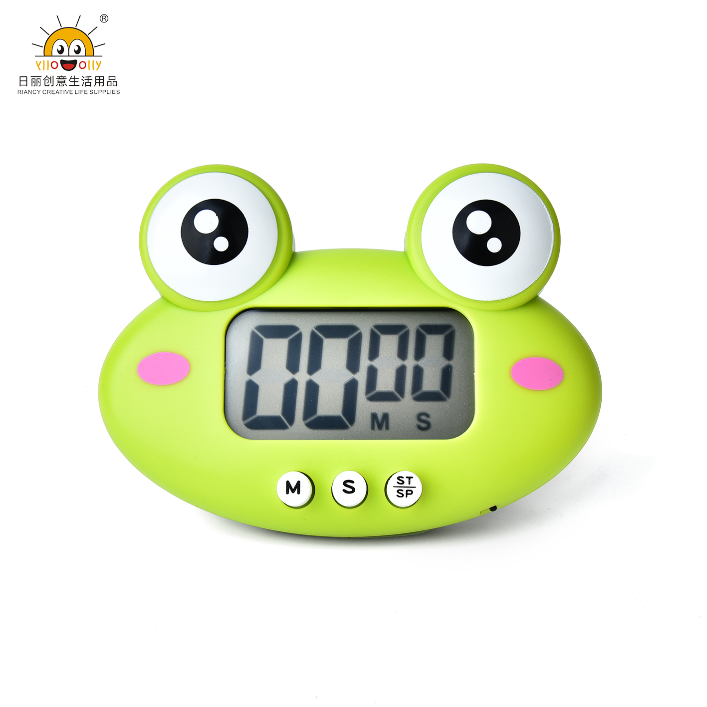 Cartoon kitchenware, creative frog electronic timer, children's gift