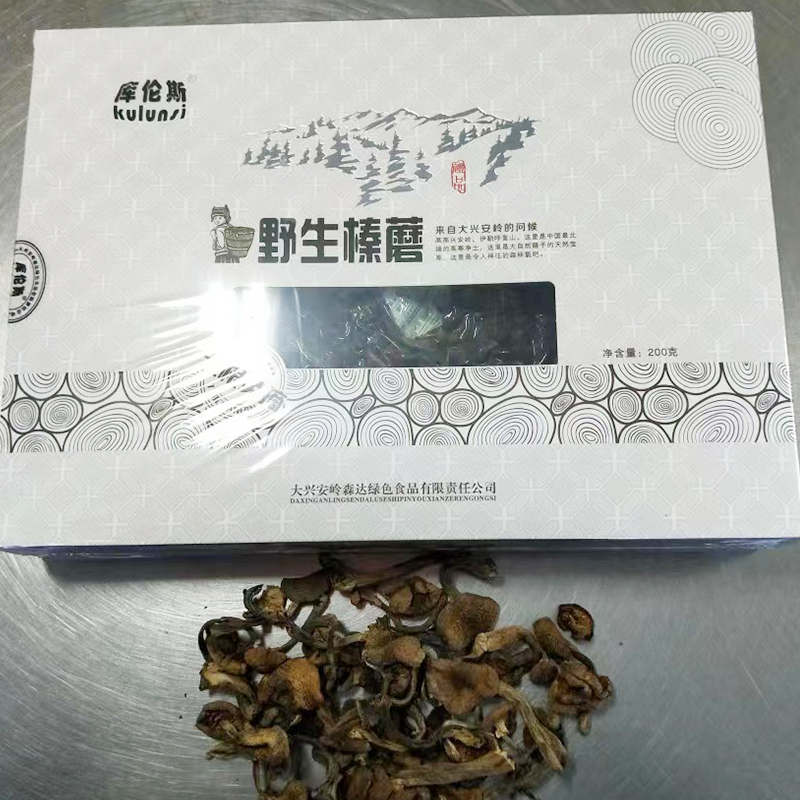 山珍白底实物图