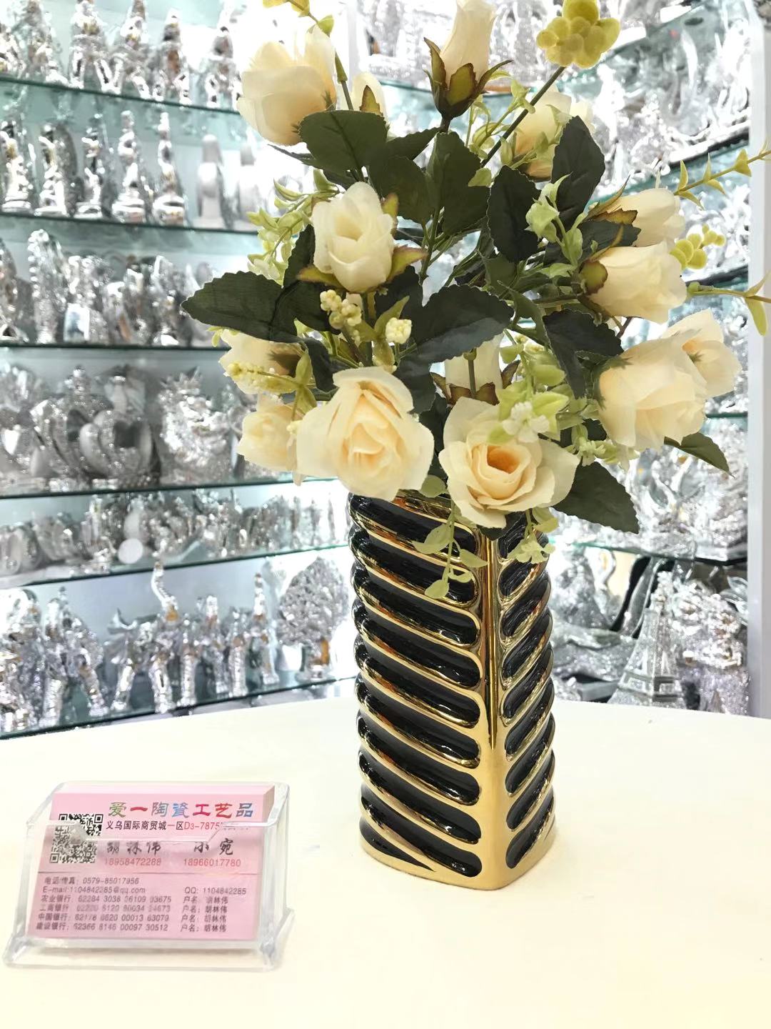 New style of colored glaze for ceramic vases details Picture