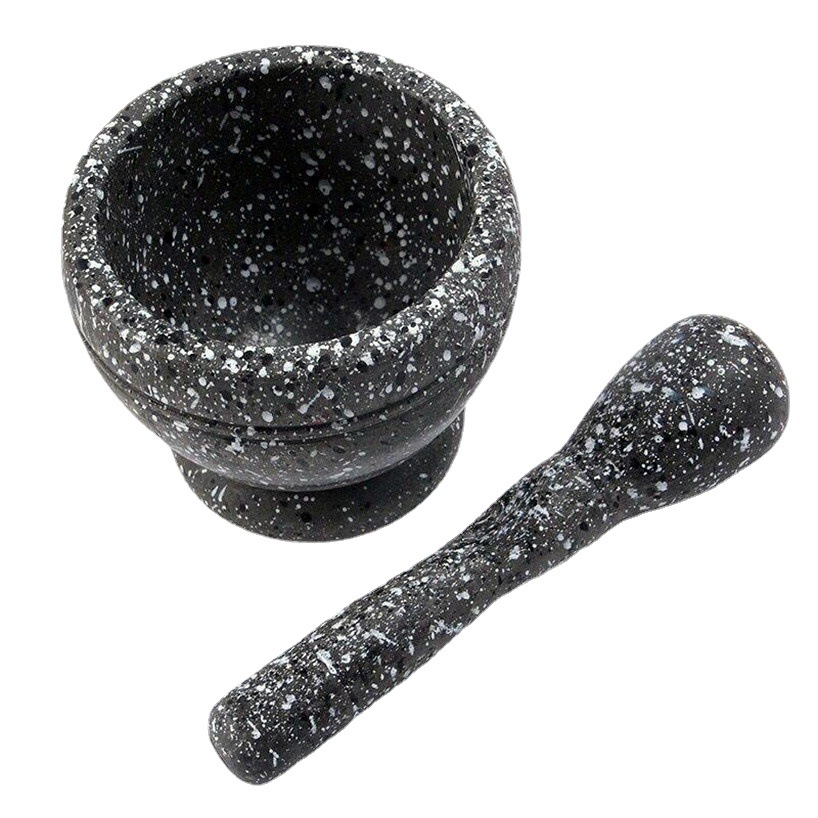 Black resin garlic tamper imitating stone Application Scenario
