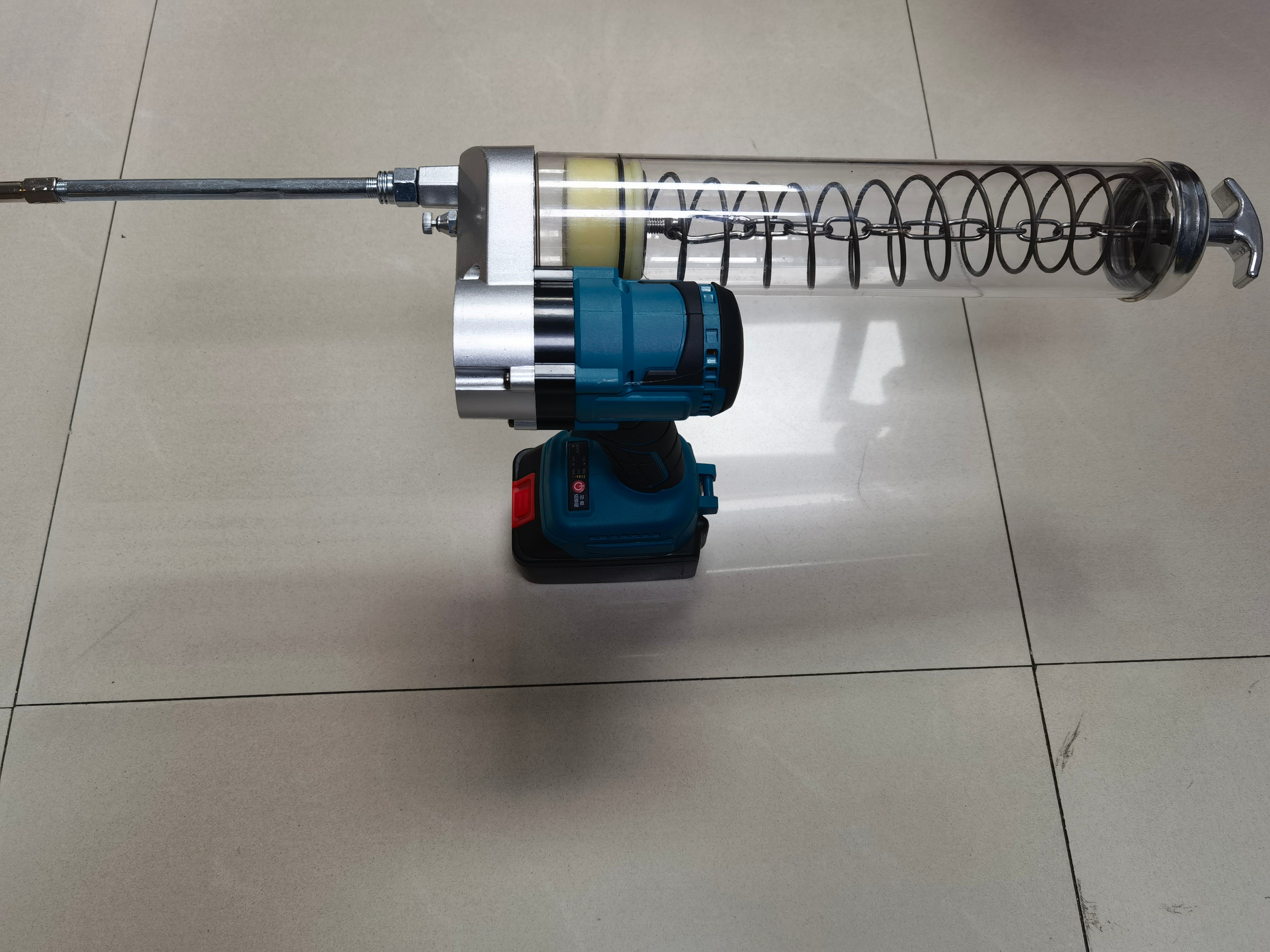 Lithium battery grease machine