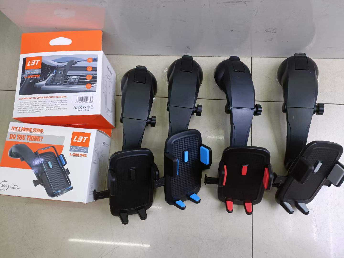 L-2007W2吸盘支架 车载手机支架