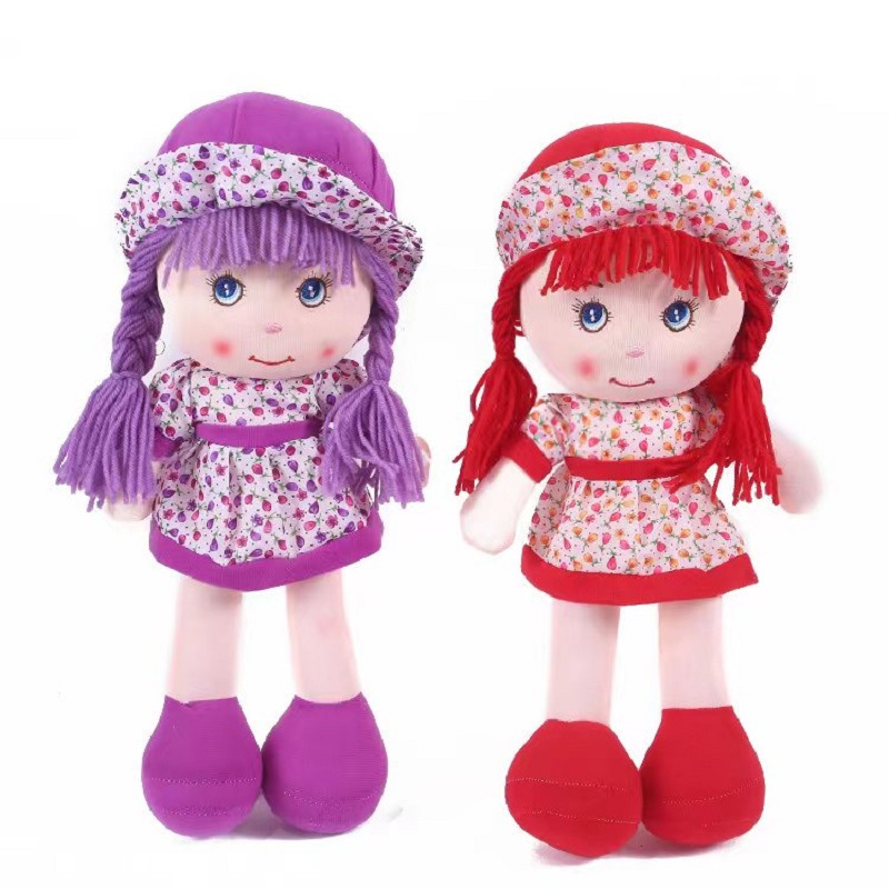 50cm洋娃娃毛绒玩具公仔布娃娃义乌工厂廉价批发可以定制任何款式 娃娃/布娃娃/毛绒玩偶