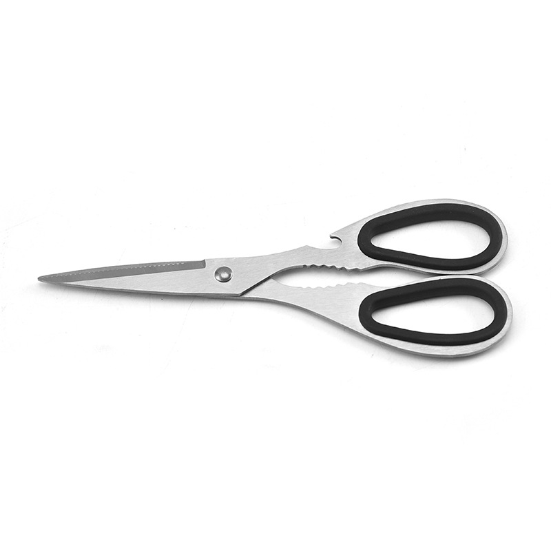 Multi-functional all-steel stainless steel kitchen scissors details Picture