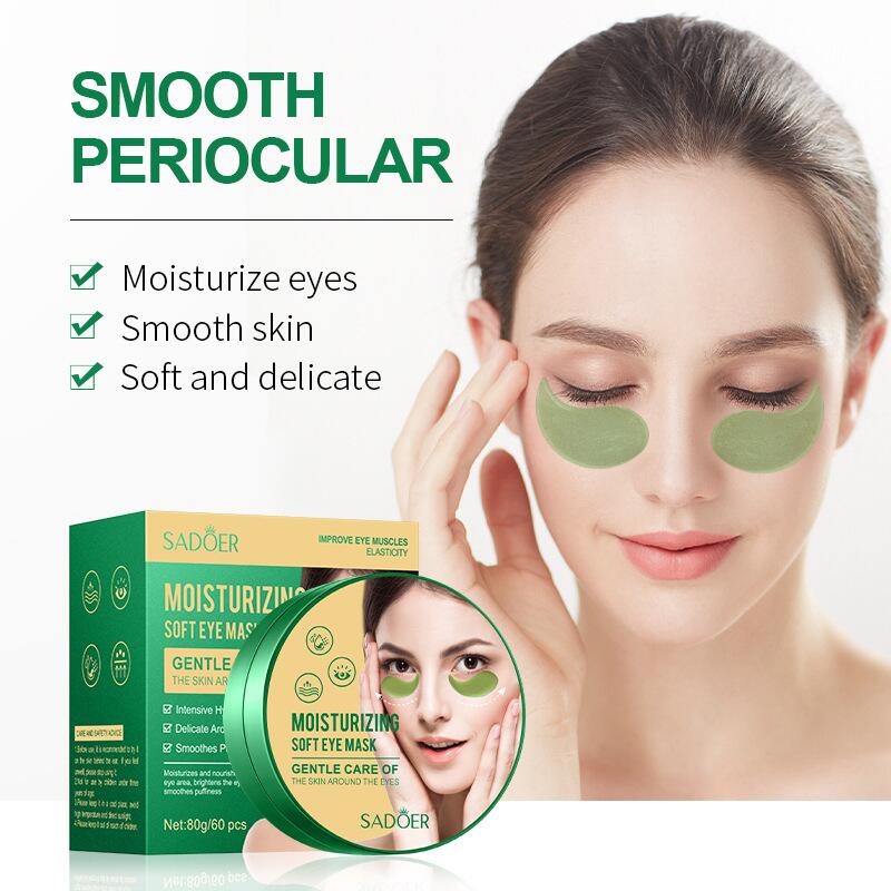 Cross-border export live wholesale of SADOER hydrating, moisturizing and nourishing eye care products in full English eye mask boxes Specification image