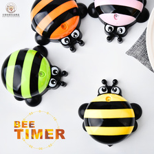 卡通厨房用品创意蜜蜂机械式计时器（冰箱贴）儿童礼品
