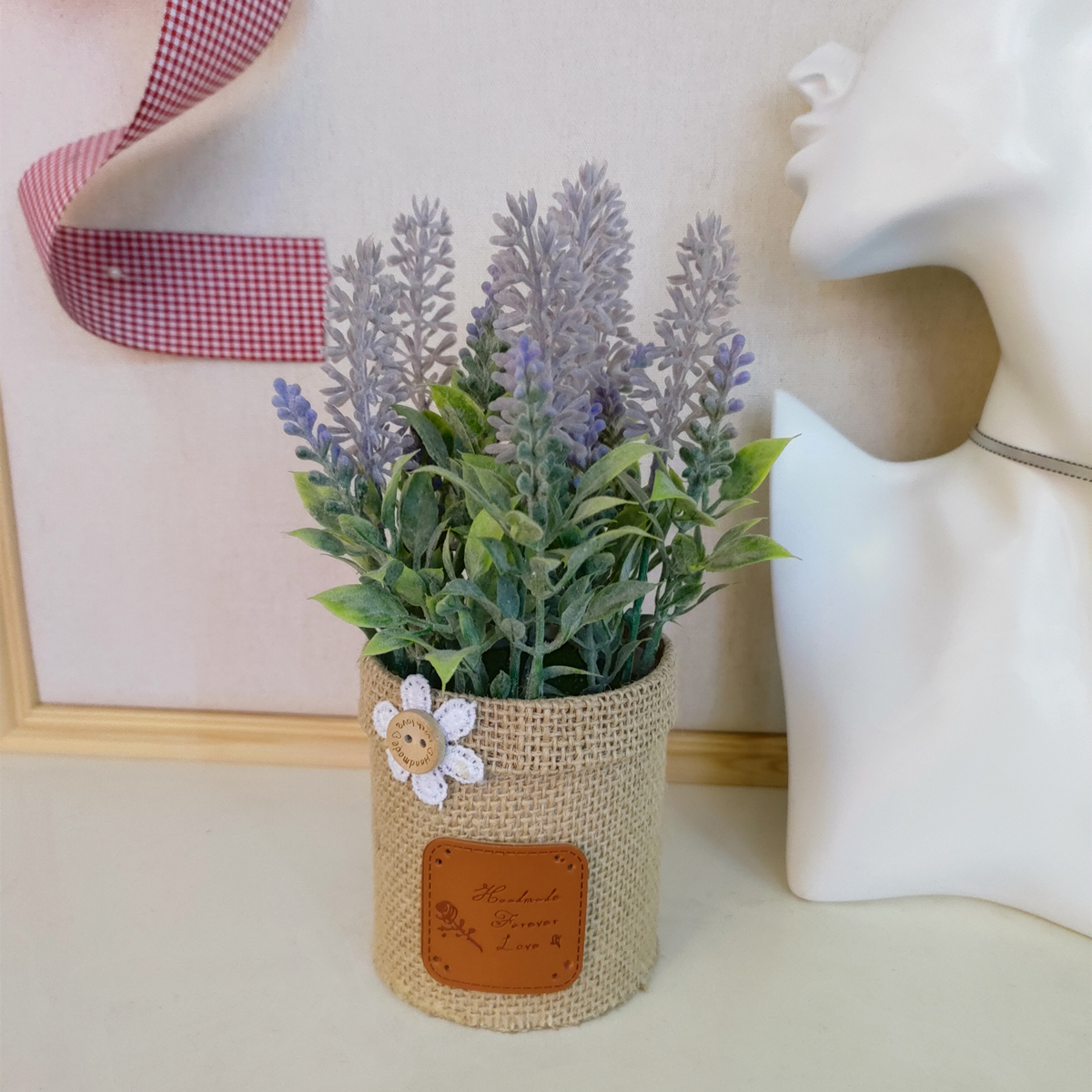 Golden Autumn Flower Shop 104015 Artificial Potted Plants, artificial flowers, bonsai, Green plants, potted plant ornaments, multi-color artificial succulents, small bonsai combination ornaments, living room and dining room table decoration items, Festival gifts, roses, tulips, 22