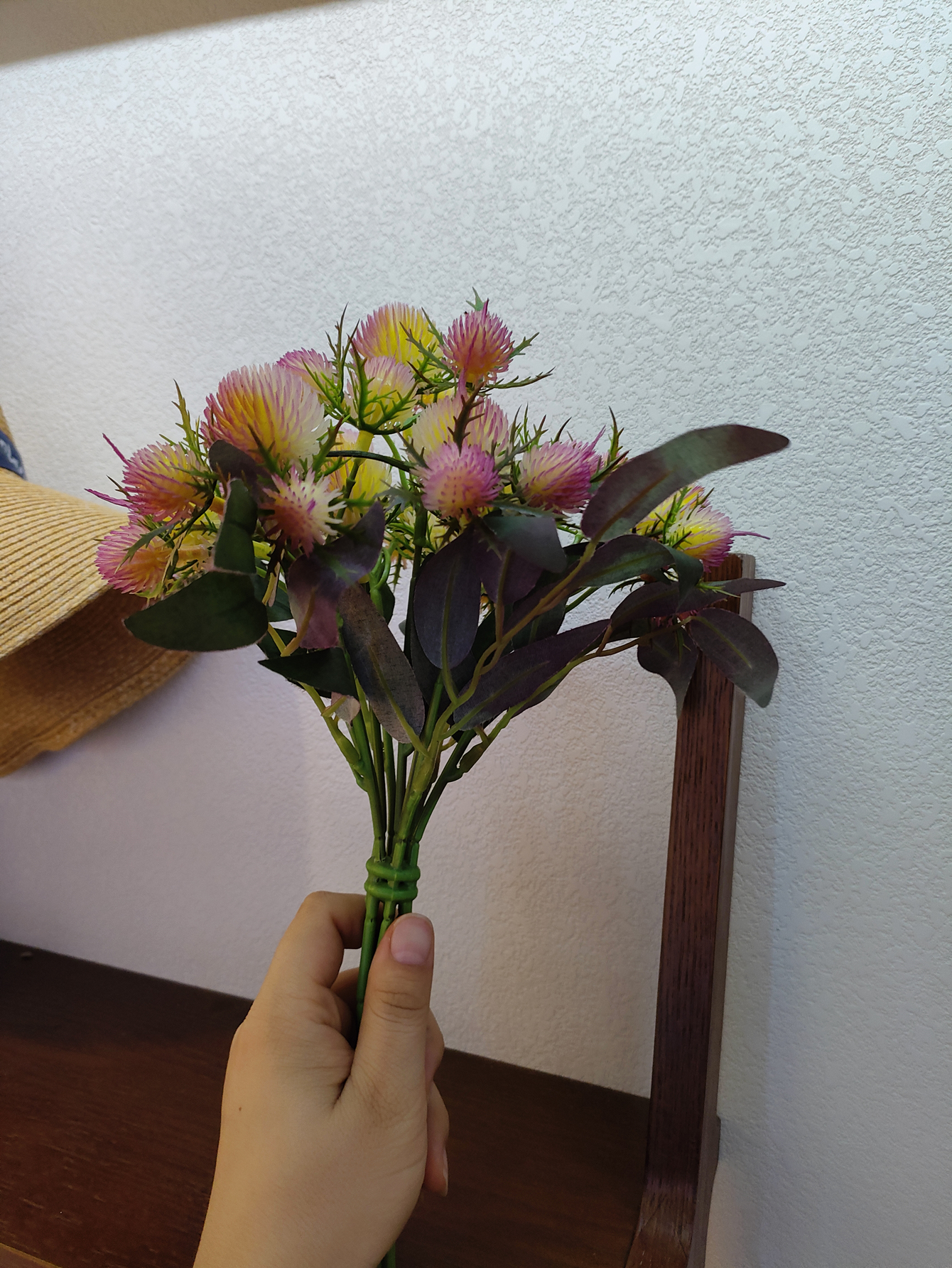 Golden Autumn Flower Shop 104015 Artificial Potted Plants, artificial flowers, bonsai, Green plants, potted plant ornaments, multi-color artificial succulents, small bonsai combination ornaments, living room and dining room table decoration items, Festival gifts, roses, tulips, 44 Application Scenario