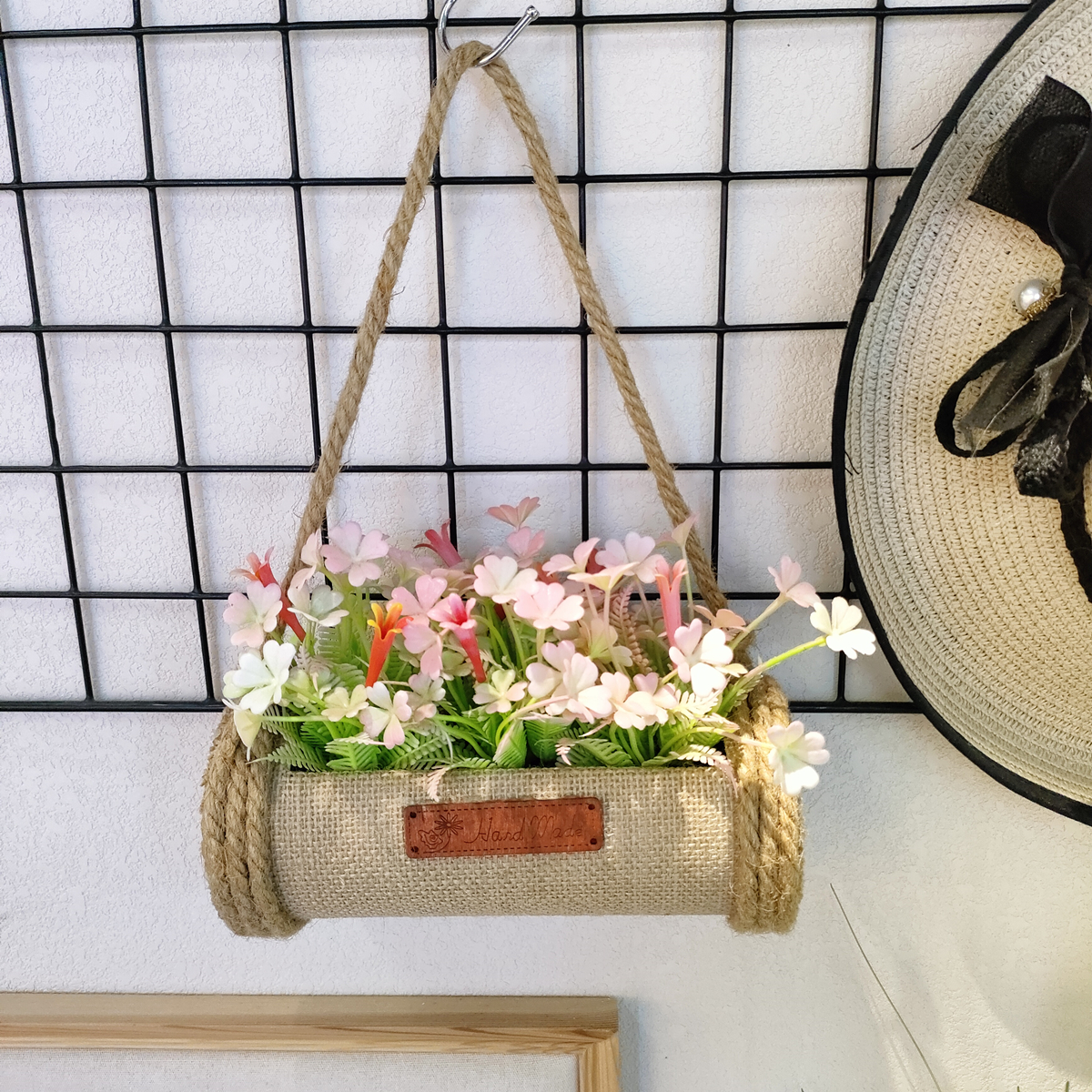 Golden Autumn Flower Shop 104015 Artificial Potted Plants, artificial flowers, bonsai, Green plants, potted plant ornaments, multi-color artificial succulents, small bonsai combination ornaments, living room and dining room table decoration items, Festival gifts, roses, tulips, 4