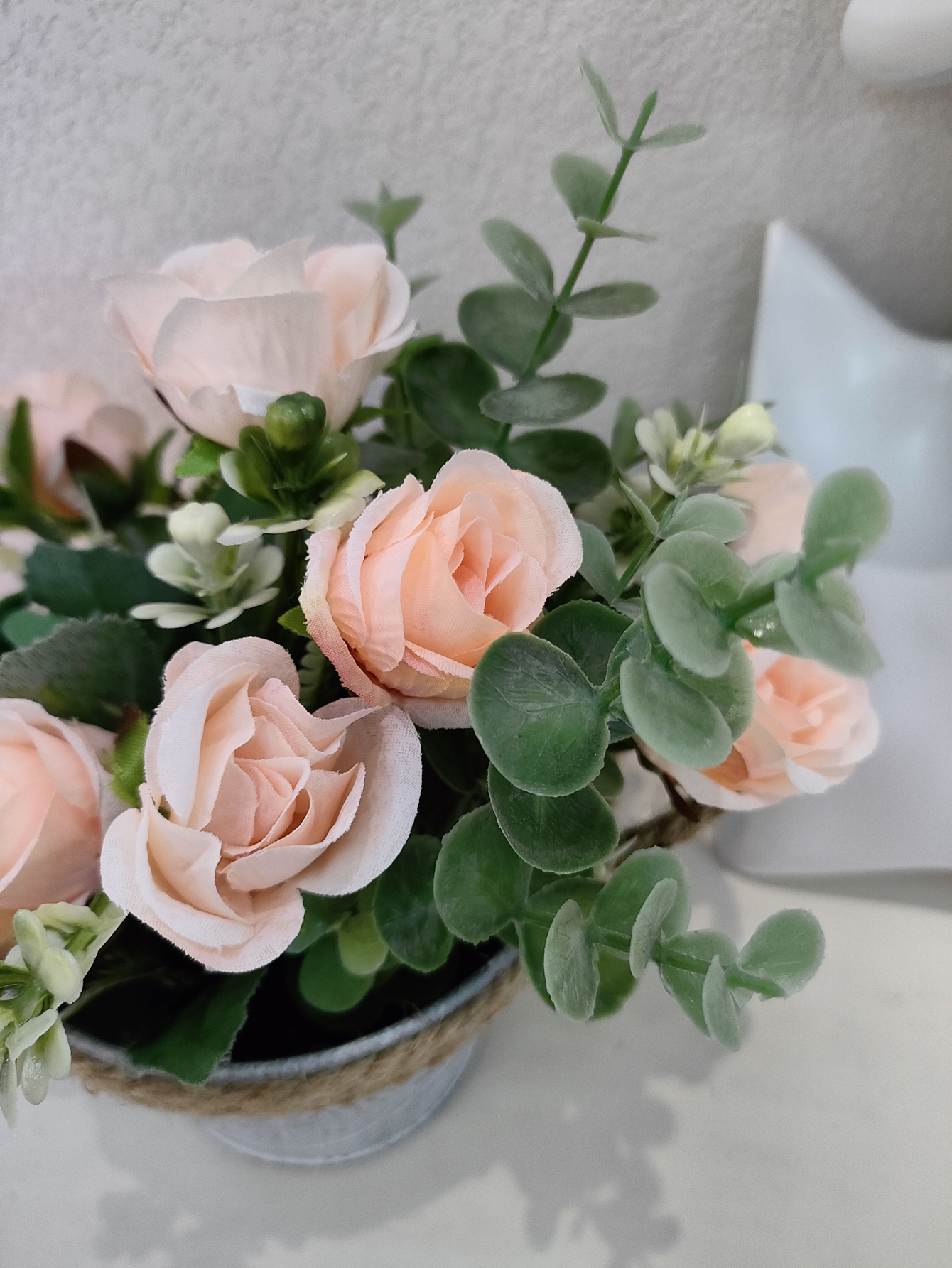 Golden Autumn Flower Shop 104015 Artificial Potted Plants, artificial flowers, bonsai, Green plants, potted plant ornaments, multi-color artificial succulents, small bonsai combination ornaments, living room and dining room table decoration items, Festival gifts, roses, tulips, 34 Specification image