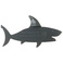 创意有趣的鲨鱼书签3D立体卡通动物造型阅读页面书夹个性书本夹签图