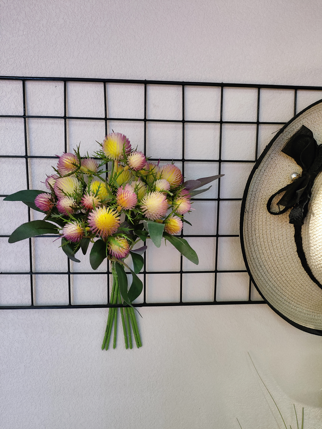 Golden Autumn Flower Shop 104015 Artificial Potted Plants, artificial flowers, bonsai, Green plants, potted plant ornaments, multi-color artificial succulents, small bonsai combination ornaments, living room and dining room table decoration items, Festival gifts, roses, tulips, 44 Item Picture