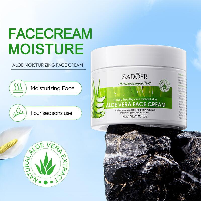 SADOER all-English plant-based cream, avocado aloe vera Carrot Moisturizing and Nourishing Cream, cross-border export wholesale Application Scenario
