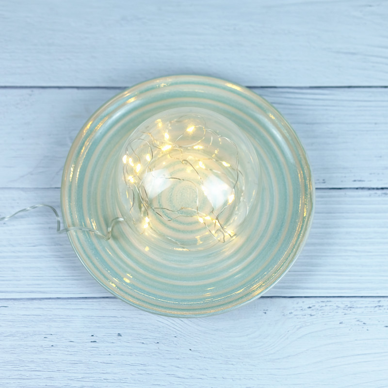Ceramic plate, hand-painted plate, retro-style plate Application Scenario