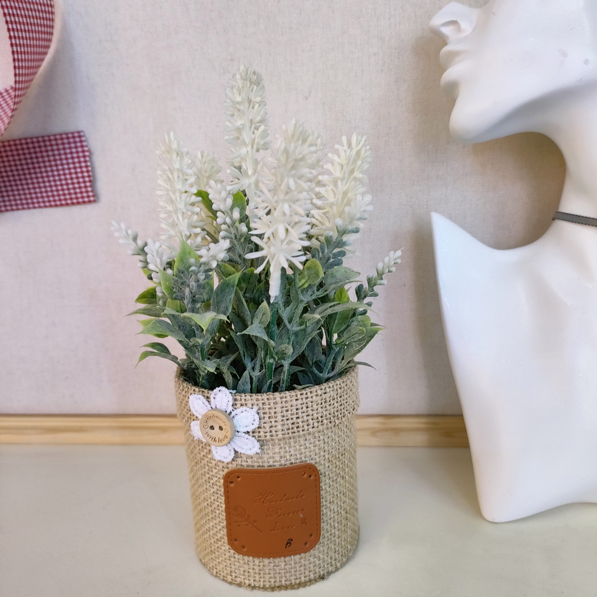 Golden Autumn Flower Shop 104015 Artificial Potted Plants, artificial flowers, bonsai, Green plants, potted plant ornaments, multi-color artificial succulents, small bonsai combination ornaments, living room and dining room table decoration items, Festival gifts, roses, tulips, 23