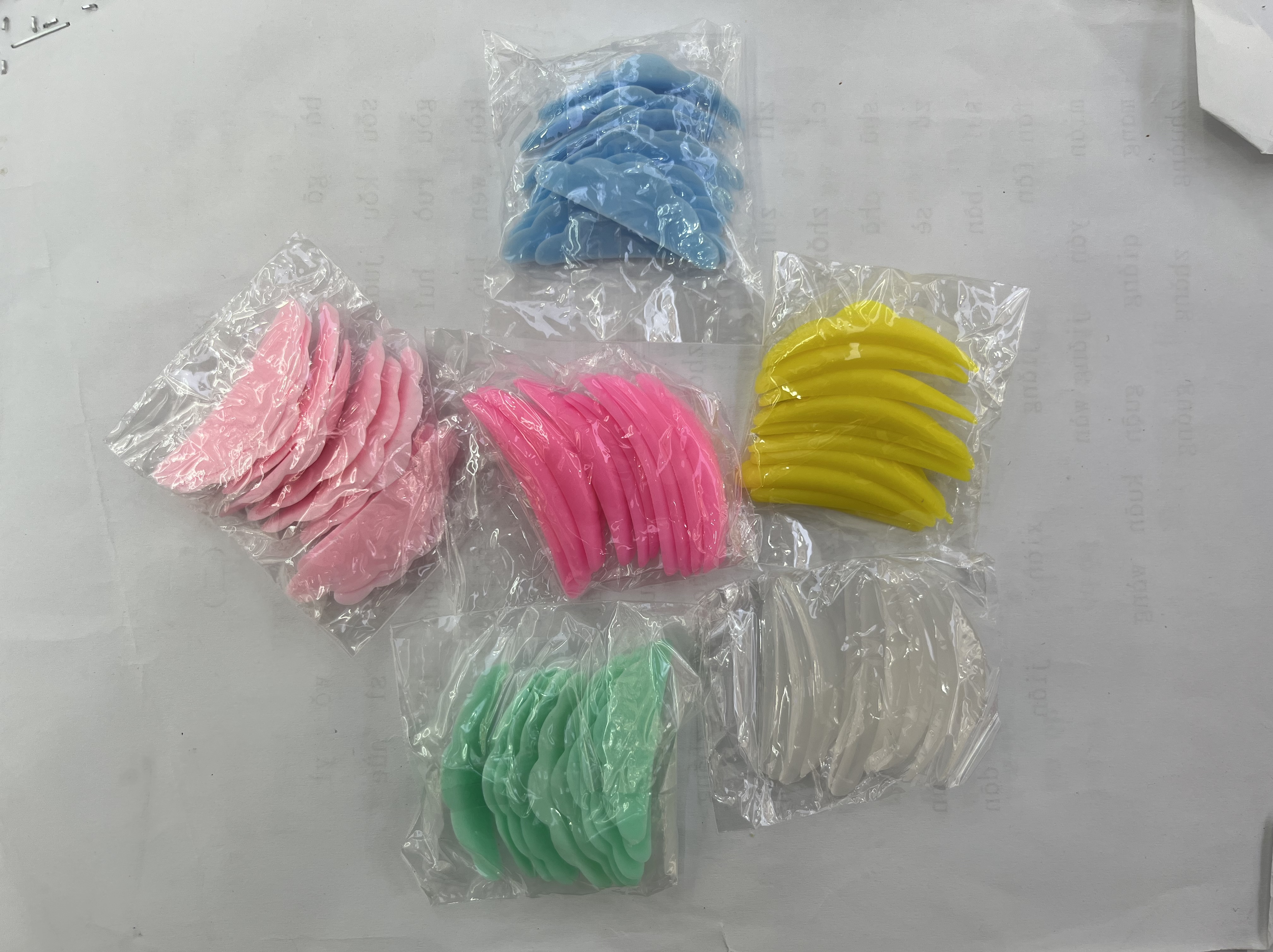 Nuevo espectáculo pestañas postizas injerto ayuda pestañas calientes mash wasp edge pad details Picture