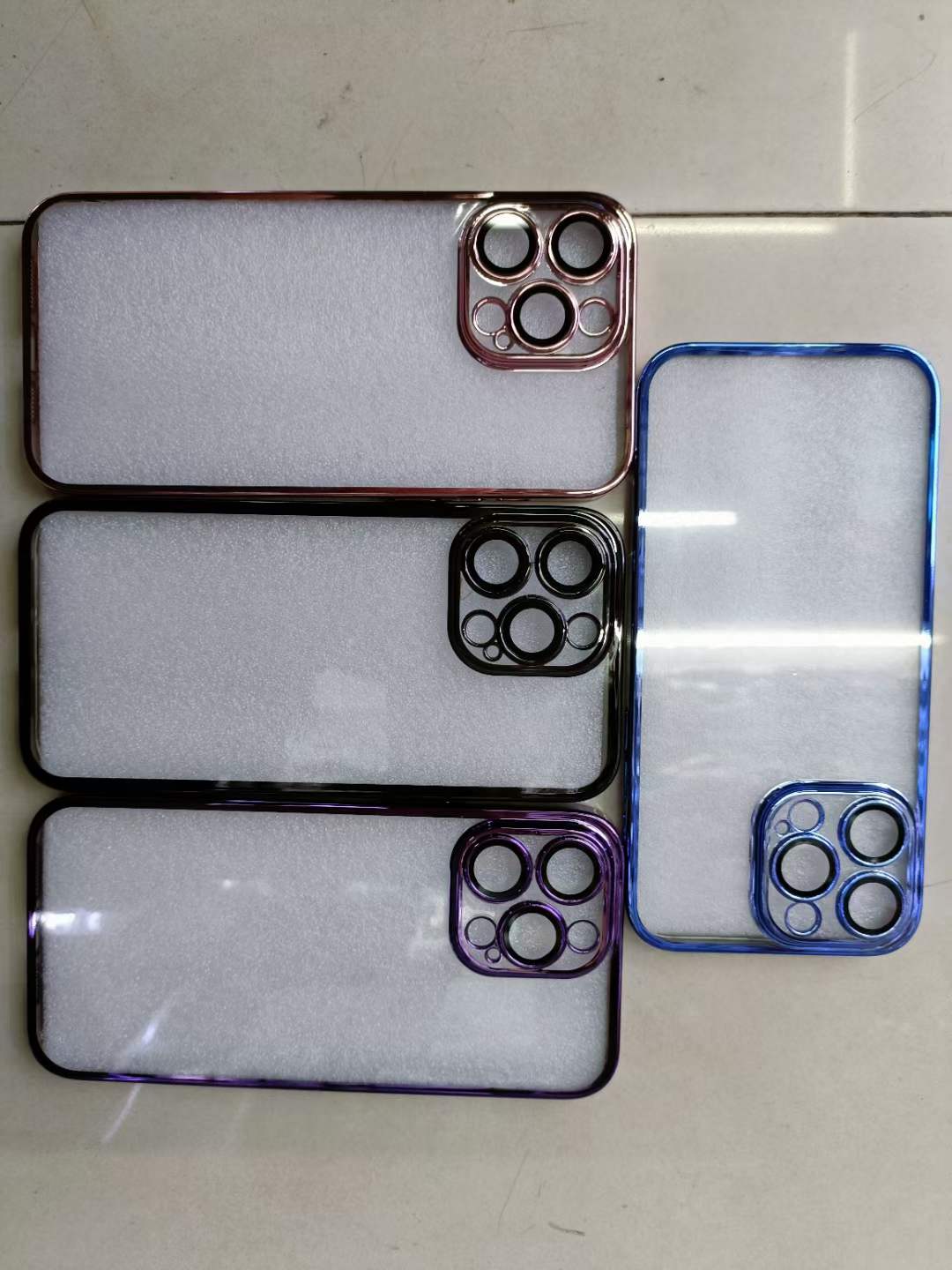 pc电镀镜头膜护眼手机壳 防尘网 型号IP7-14