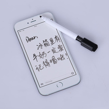 新款 创意iPhone6 plus冰箱贴 冰箱软磁贴 留言贴 可反复擦写手机造型