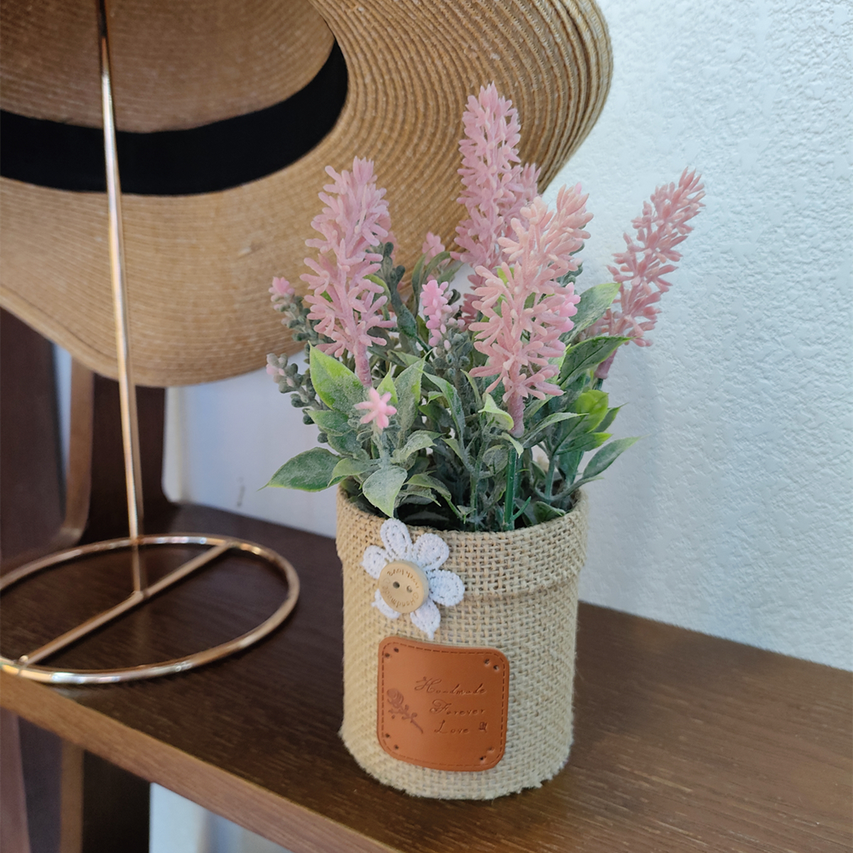 Golden Autumn Flower Shop 104015 Artificial Potted Plants, artificial flowers, bonsai, Green plants, potted plant ornaments, multi-color artificial succulents, small bonsai combination ornaments, living room and dining room table decoration items, Festival gifts, roses, tulips 2