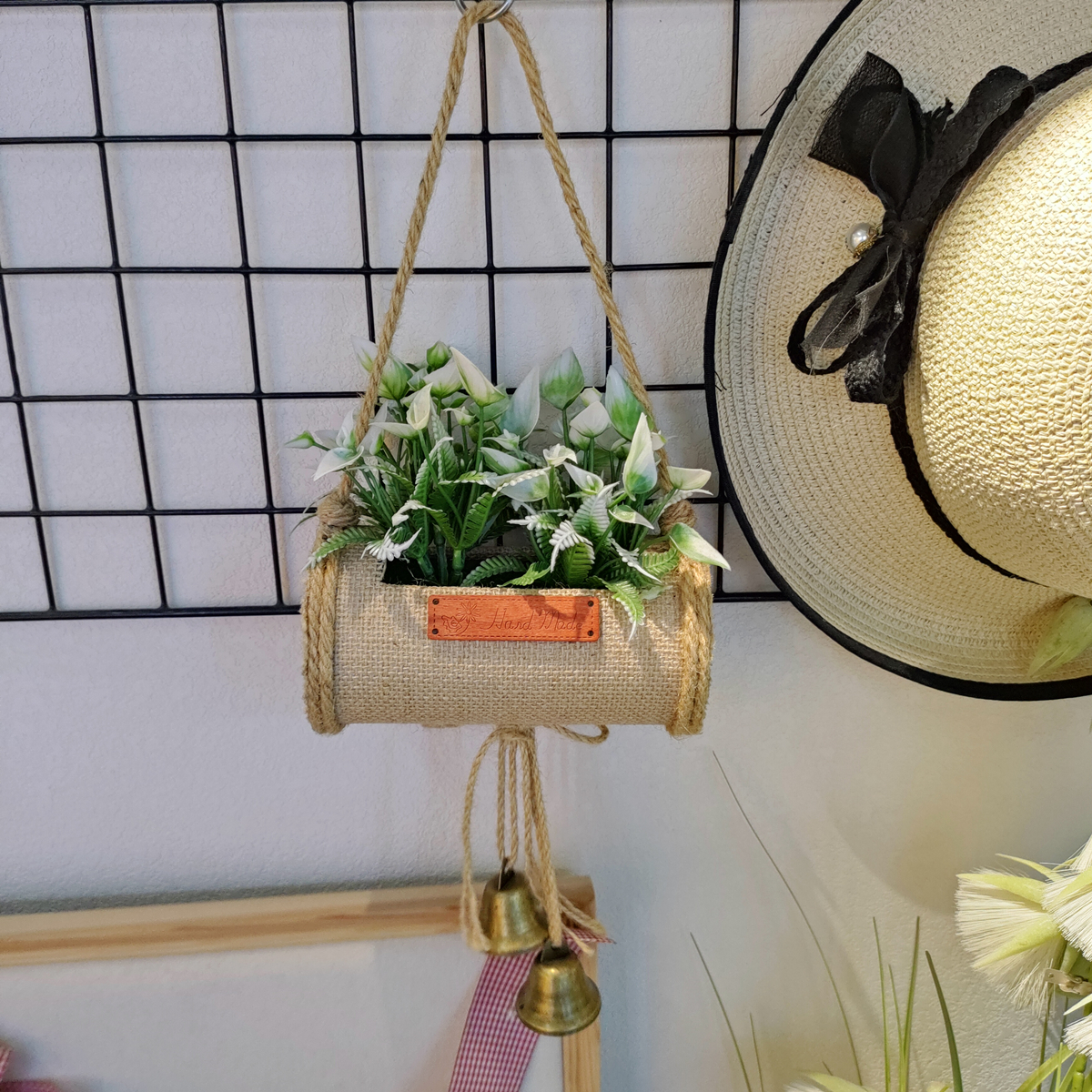Golden Autumn Flower Shop 104015 Artificial Potted Plants, artificial flowers, bonsai, Green plants, potted plant ornaments, multi-color artificial succulents, small bonsai combination ornaments, living room and dining room table decoration items, Festival gifts, roses, tulips, 5