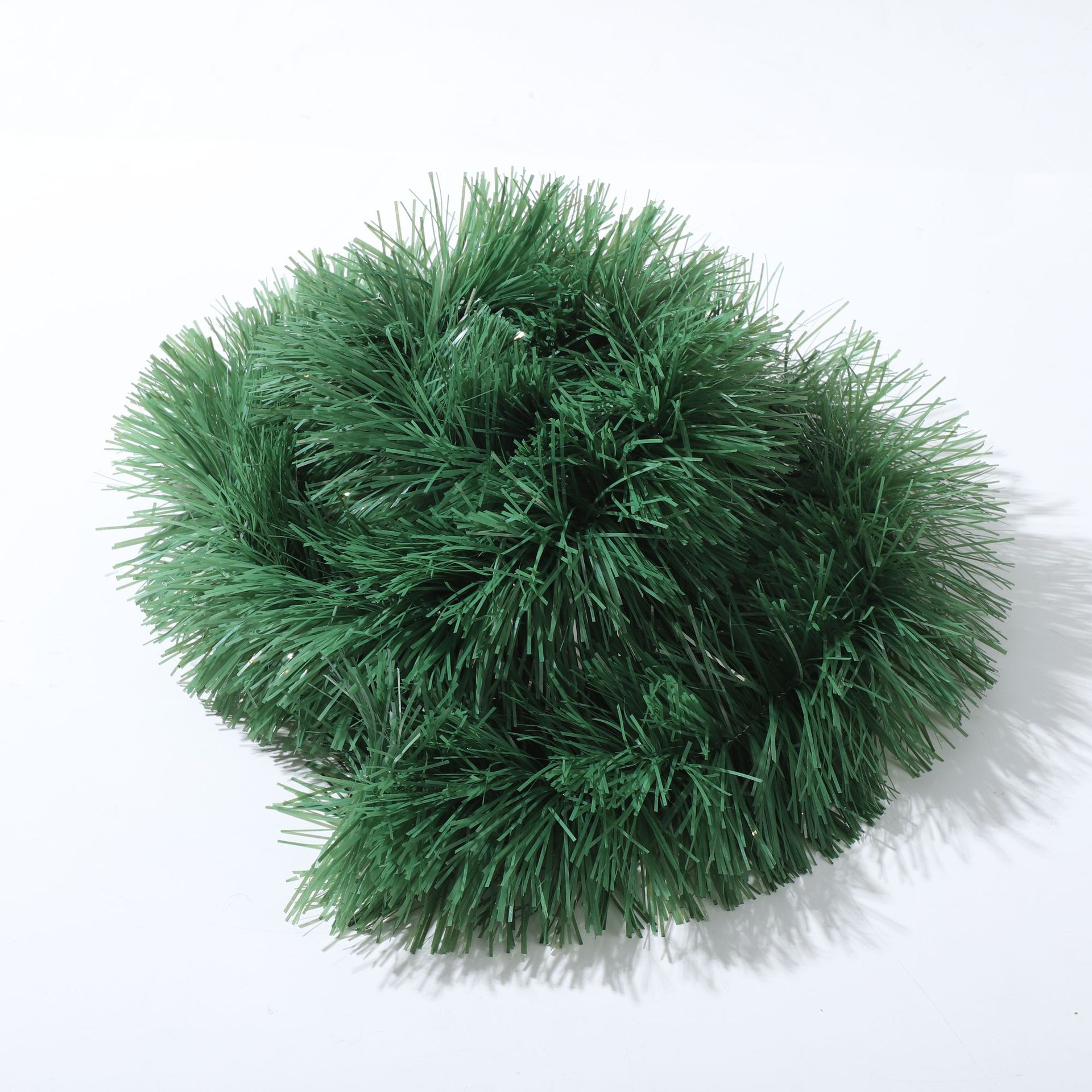 Christmas decorative ribbons, evening celebration decorations, festival arrangements, rubia grass ribbons, thickened and widened woolen strips Specification image
