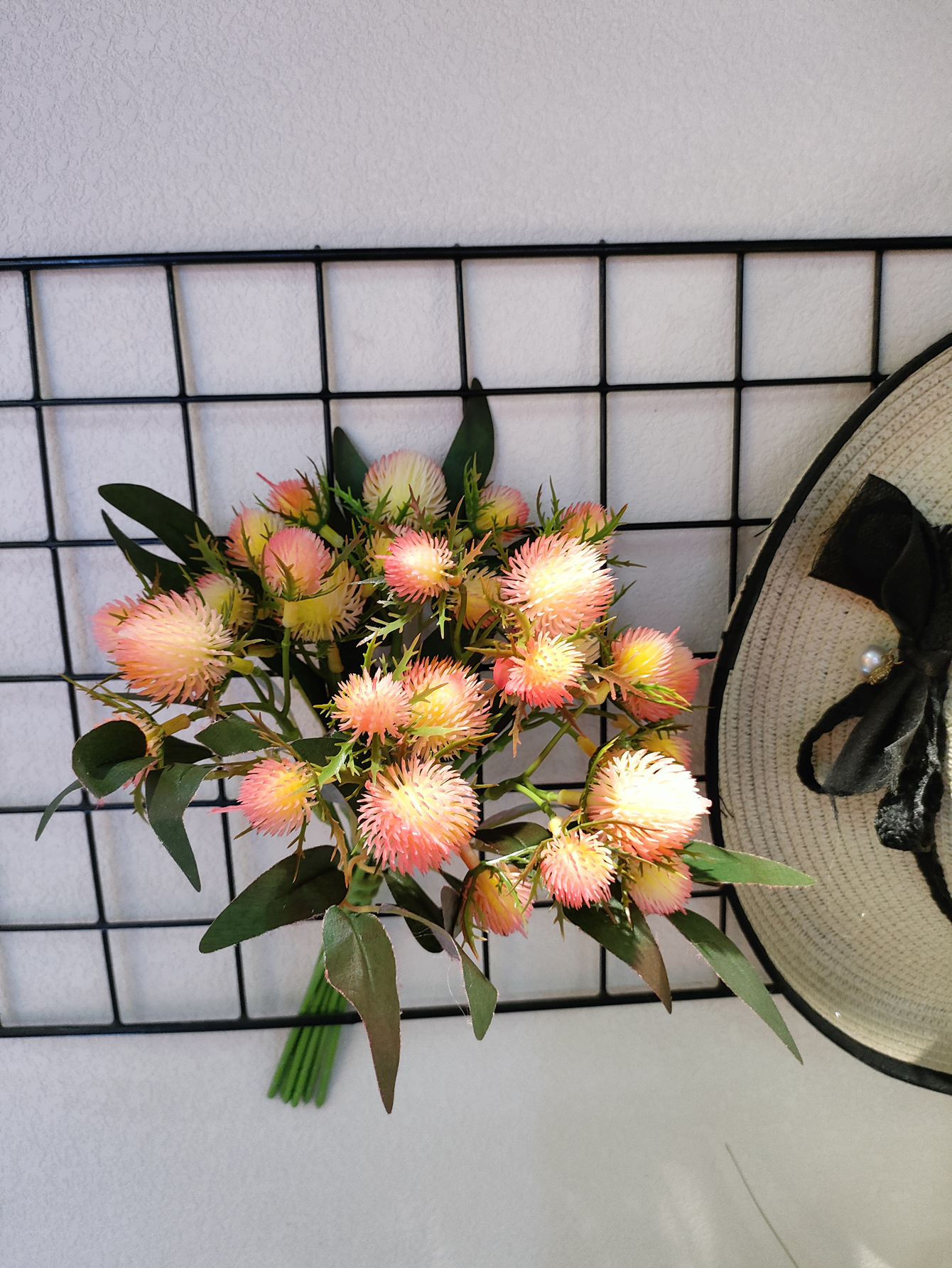 Golden Autumn Flower Shop 104015 Artificial Potted Plants, artificial flowers, bonsai, Green plants, potted plant Ornaments, multi-color artificial succulents, small bonsai combination ornaments, living room and dining room table decoration items, Festival gifts, roses, tulips, 46