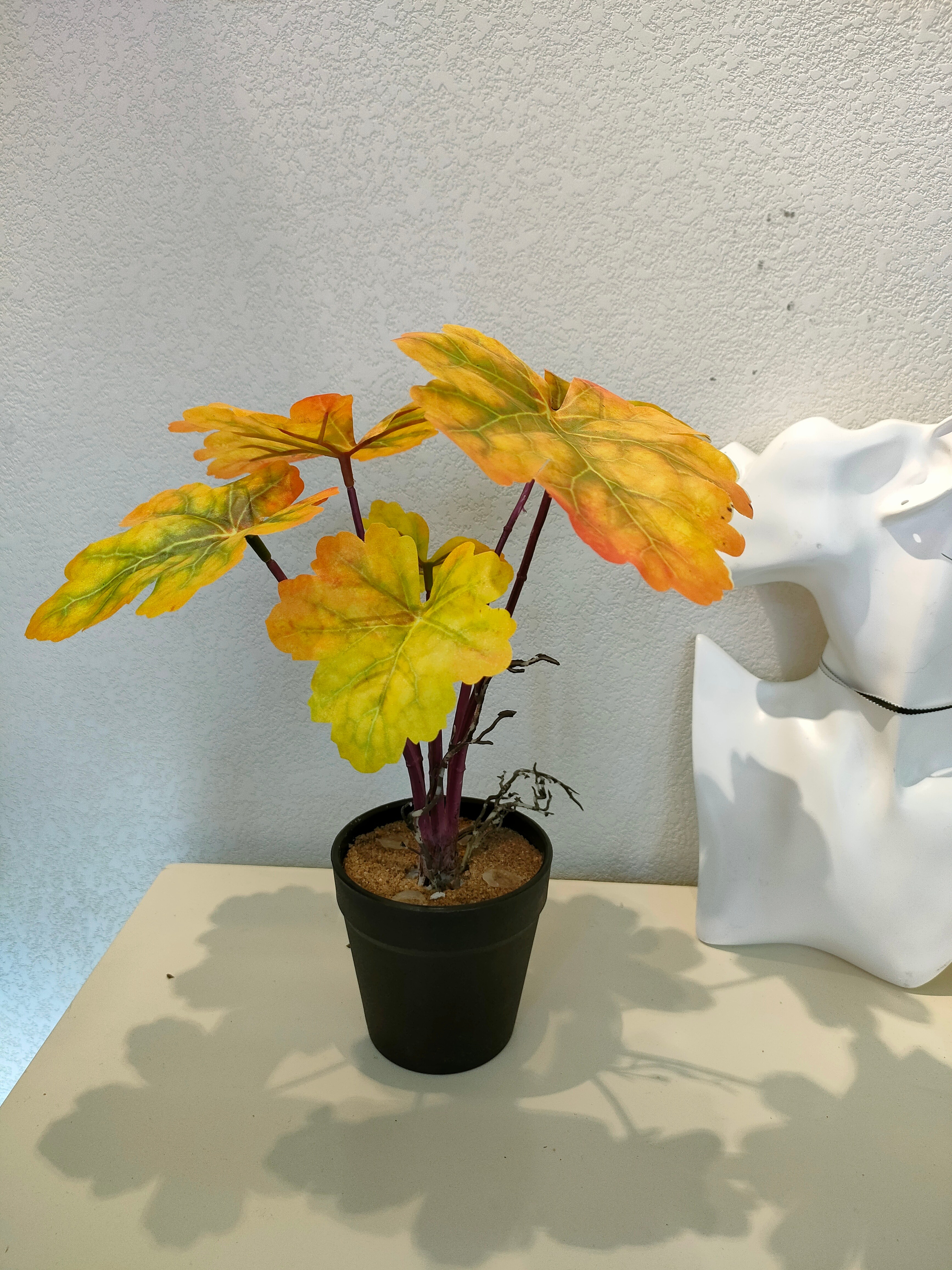 Golden Autumn Flower Shop 104015 Artificial Potted Plants, artificial flowers, bonsai, Green plants, potted plant ornaments, multi-color artificial succulents, small bonsai combination ornaments, living room and dining room table decoration items, Festival gifts, roses, tulips 1