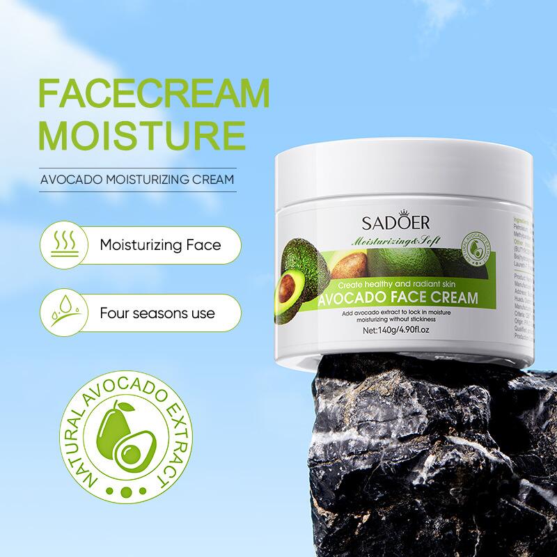 SADOER all-English plant-based cream, avocado aloe vera Carrot Moisturizing and Nourishing Cream, cross-border export wholesale Item Picture