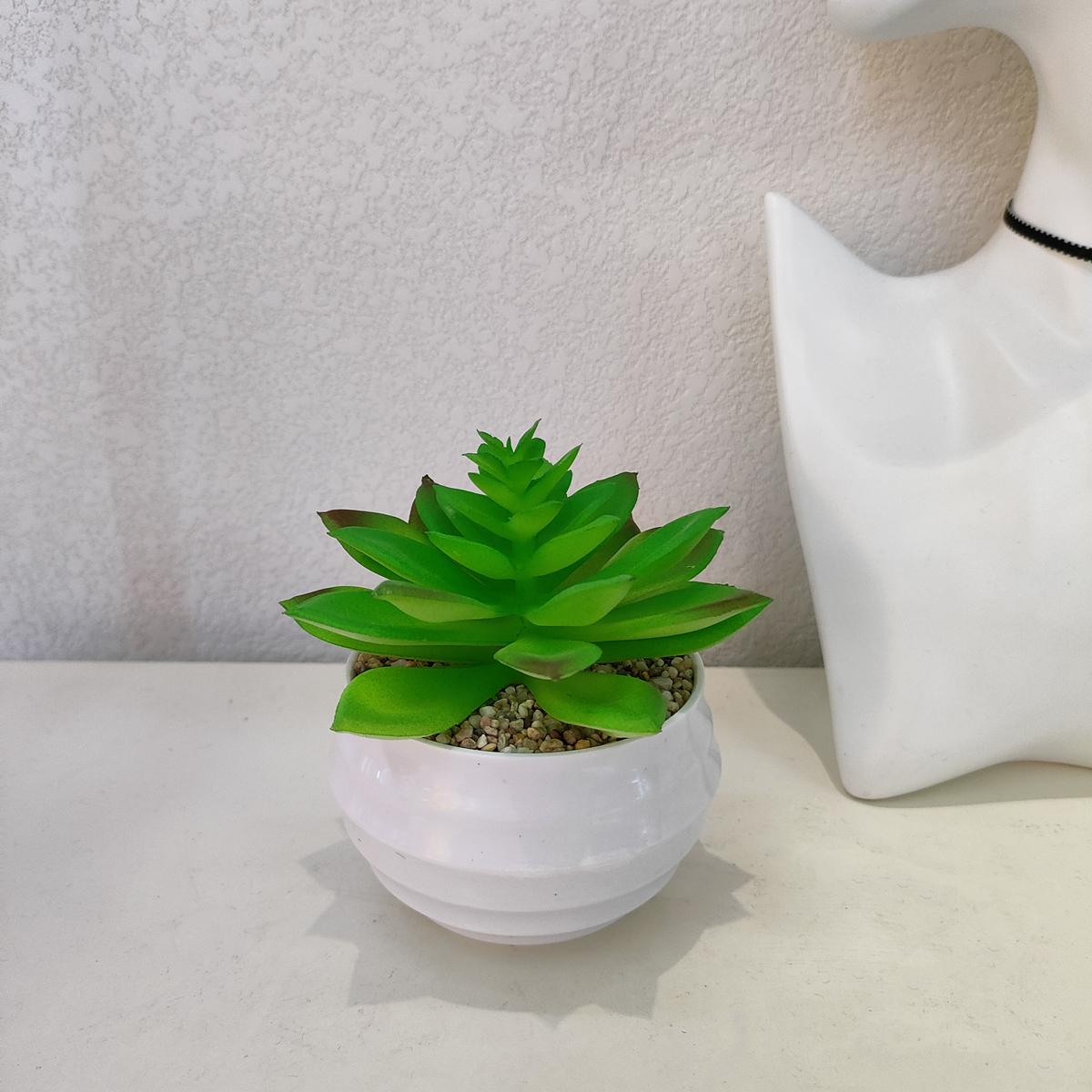 Golden Autumn Flower Shop 104015 Artificial Potted Plants, artificial flowers, bonsai, Green plants, potted plant ornaments, multi-color artificial succulents, small bonsai combination ornaments, living room and dining room table decoration items, Festival gifts, roses, tulips, 37