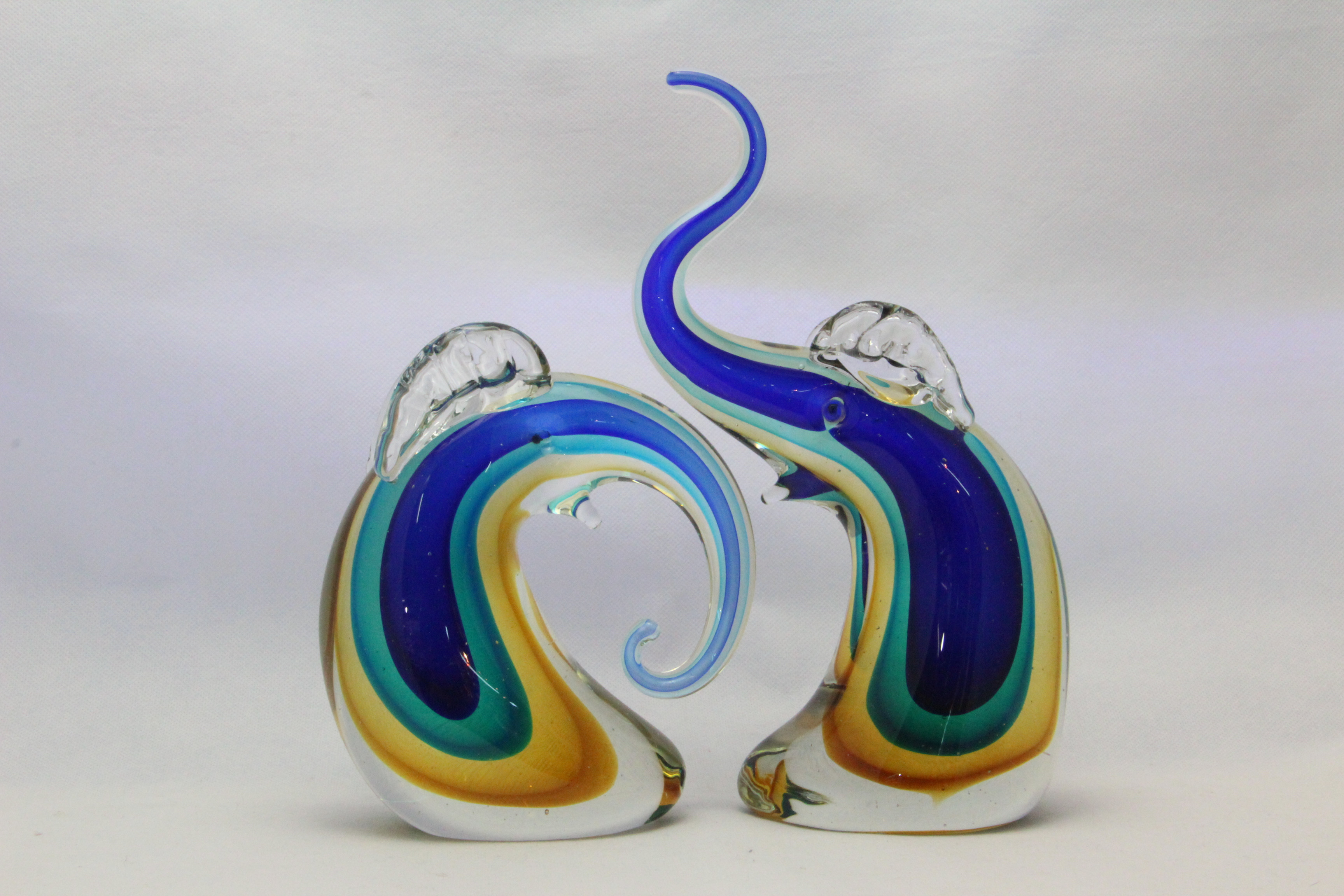 手工琉璃摆件7840-40大象