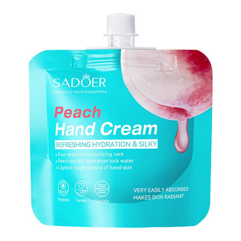 SADOER all-English plant-based bagged hand cream, avocado aloe vera Moisturizing, nourishing and refreshing, cross-border export wholesale