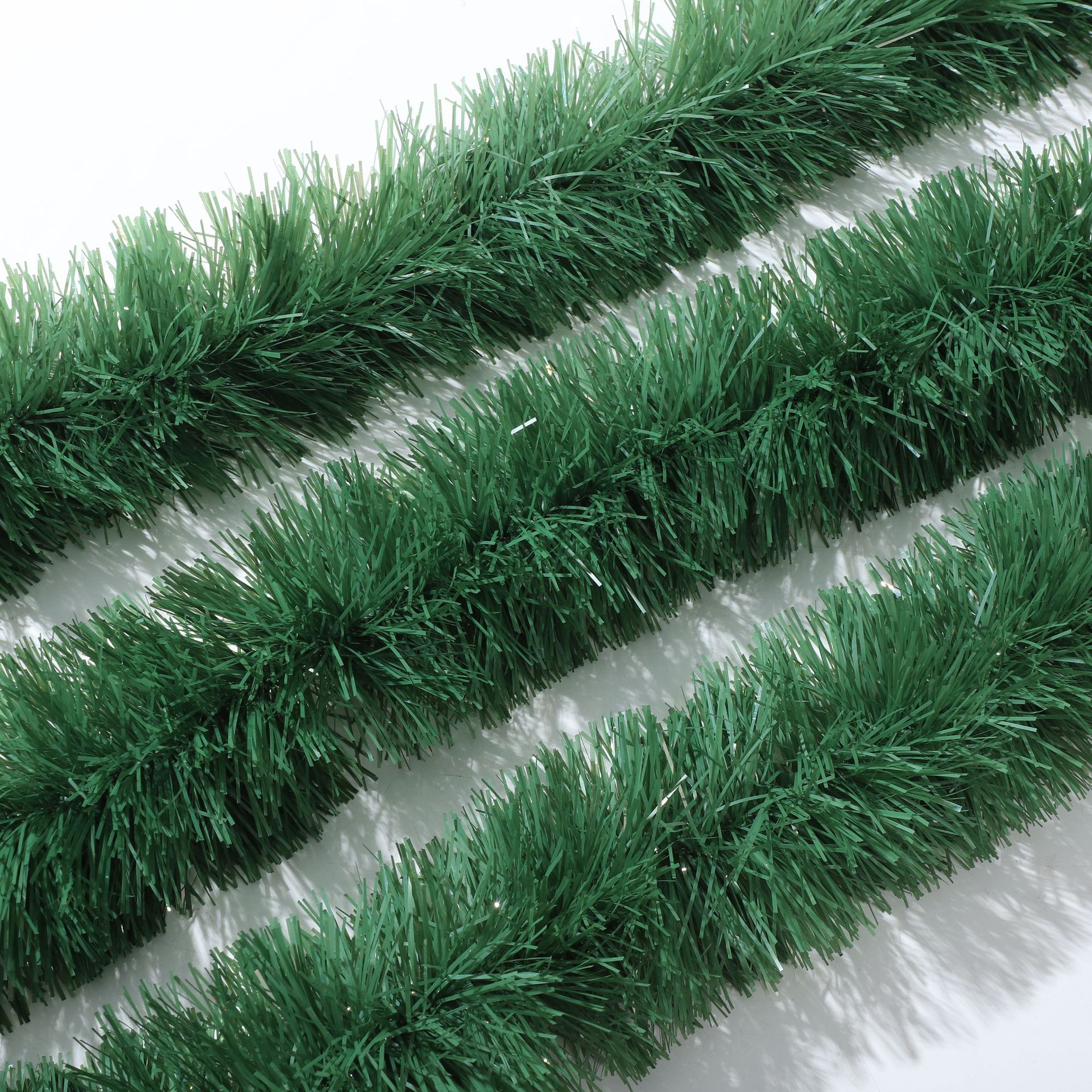 Christmas decorative ribbons, evening celebration decorations, festival arrangements, rubia grass ribbons, thickened and widened woolen strips