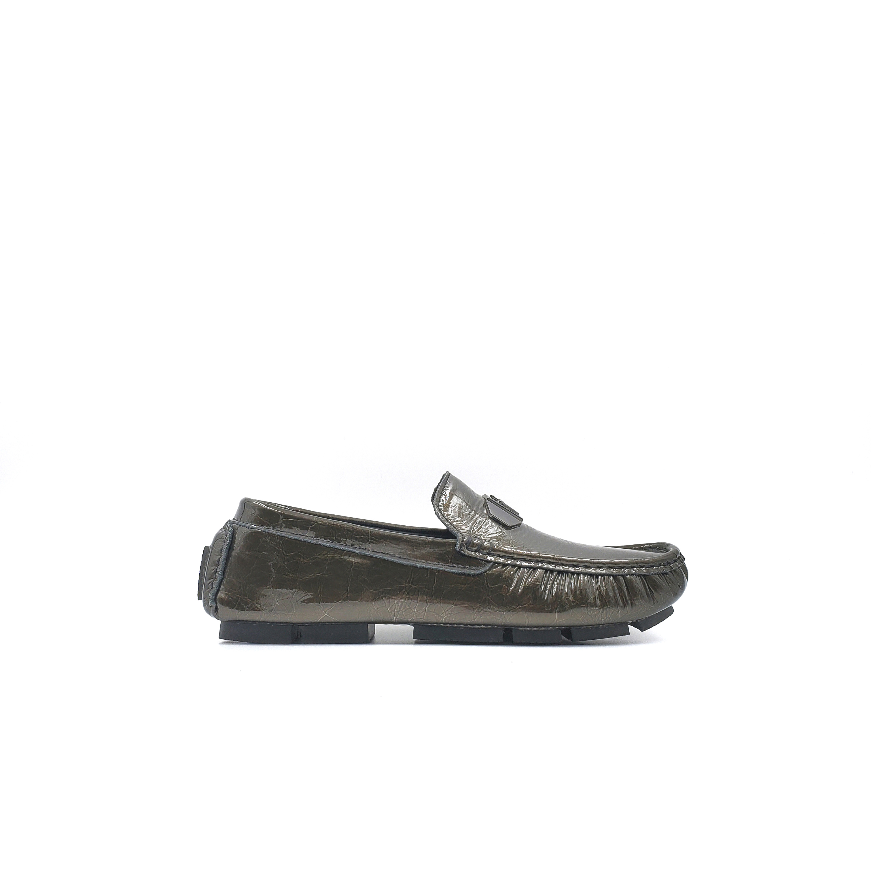 New men's casual leather shoes, soft-soled genuine leather bean shoes, trendy men's shoes, fashionable driving shoes