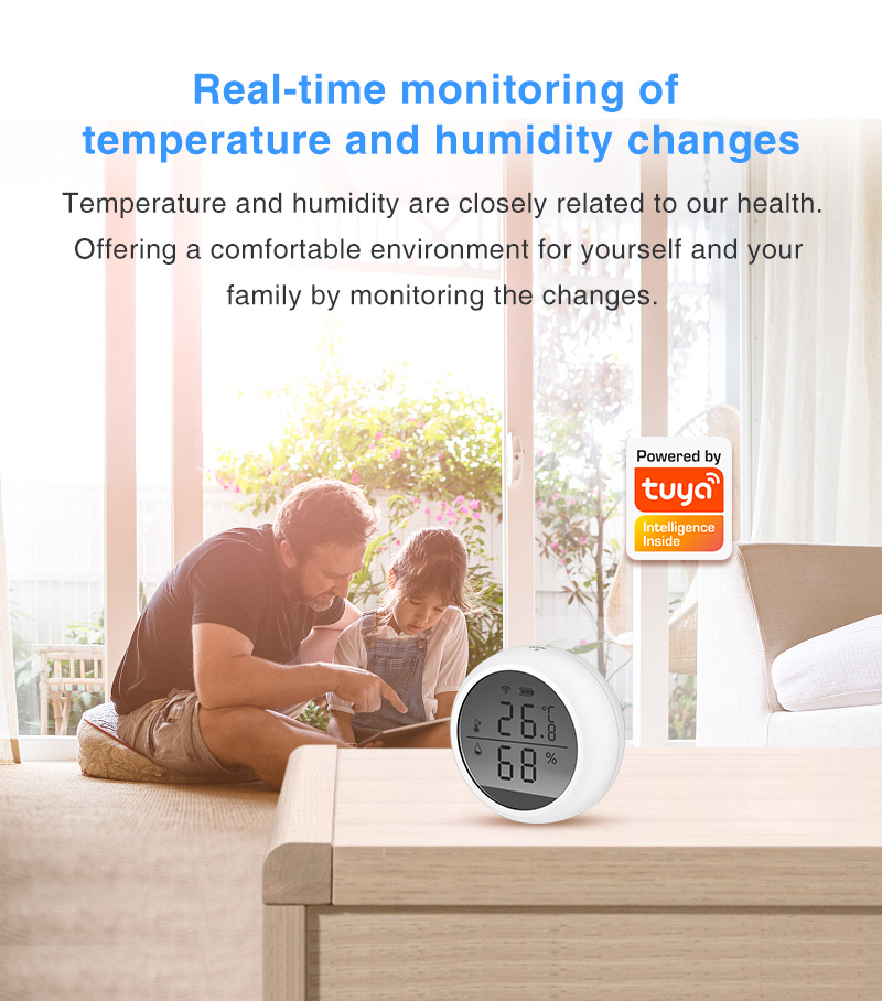 tuya  smart  temperature humidity sensor 详情图2
