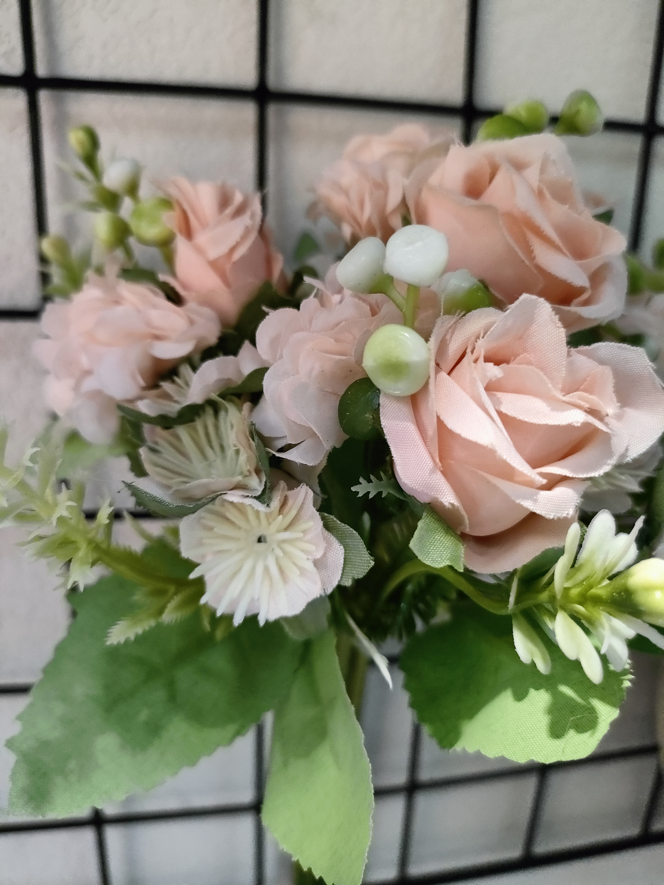 Golden Autumn Flower Shop 104015 Artificial Potted Plants, artificial flowers, bonsai, Green plants, potted plant ornaments, multi-color artificial succulents, small bonsai combination ornaments, living room and dining room table decoration items, Festival gifts, roses, tulips, 48 Application Scenario
