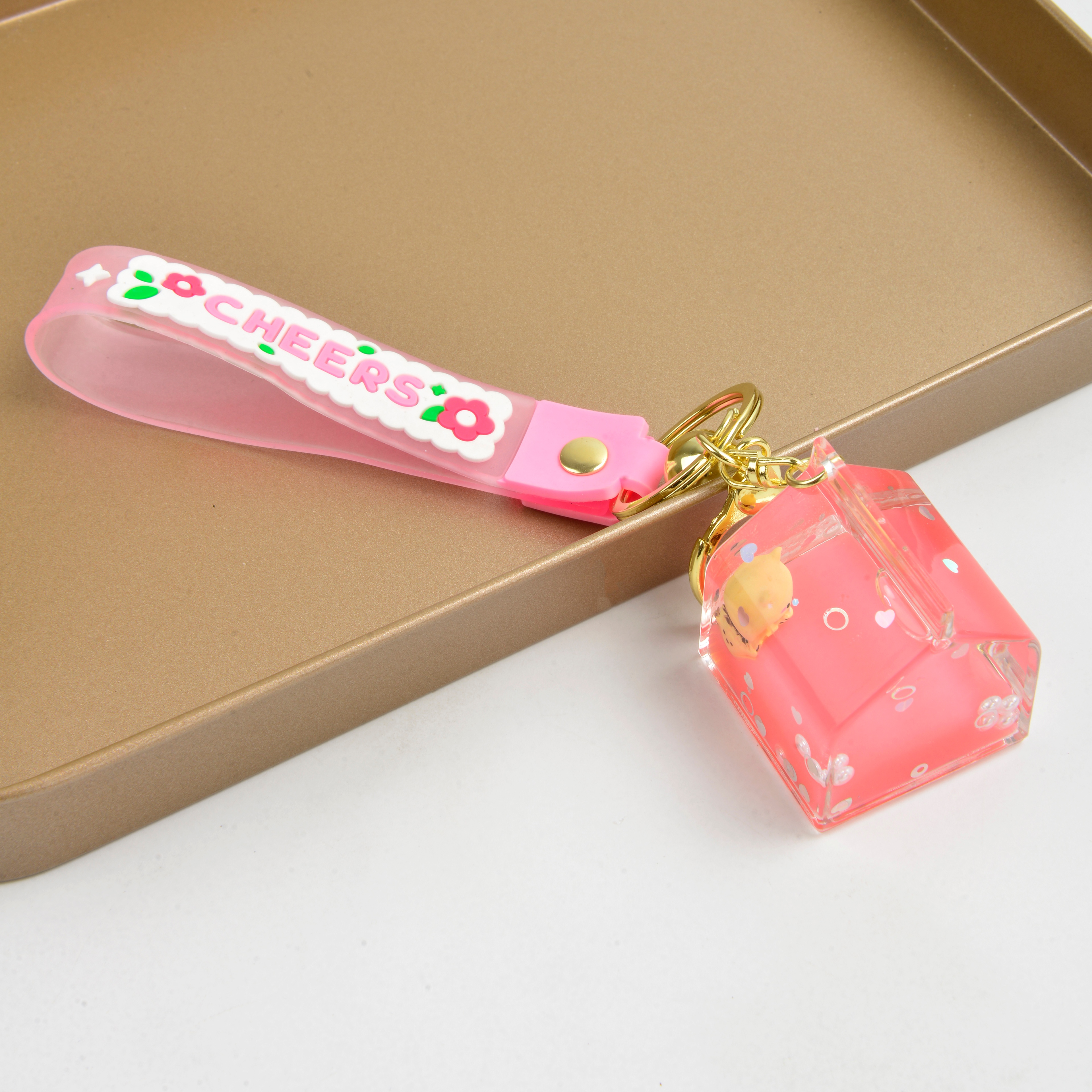 钥匙扣/卡通钥匙扣/入油细节图