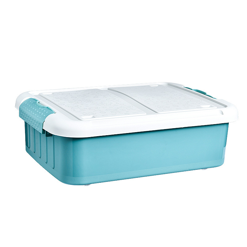 Two children's storage boxes