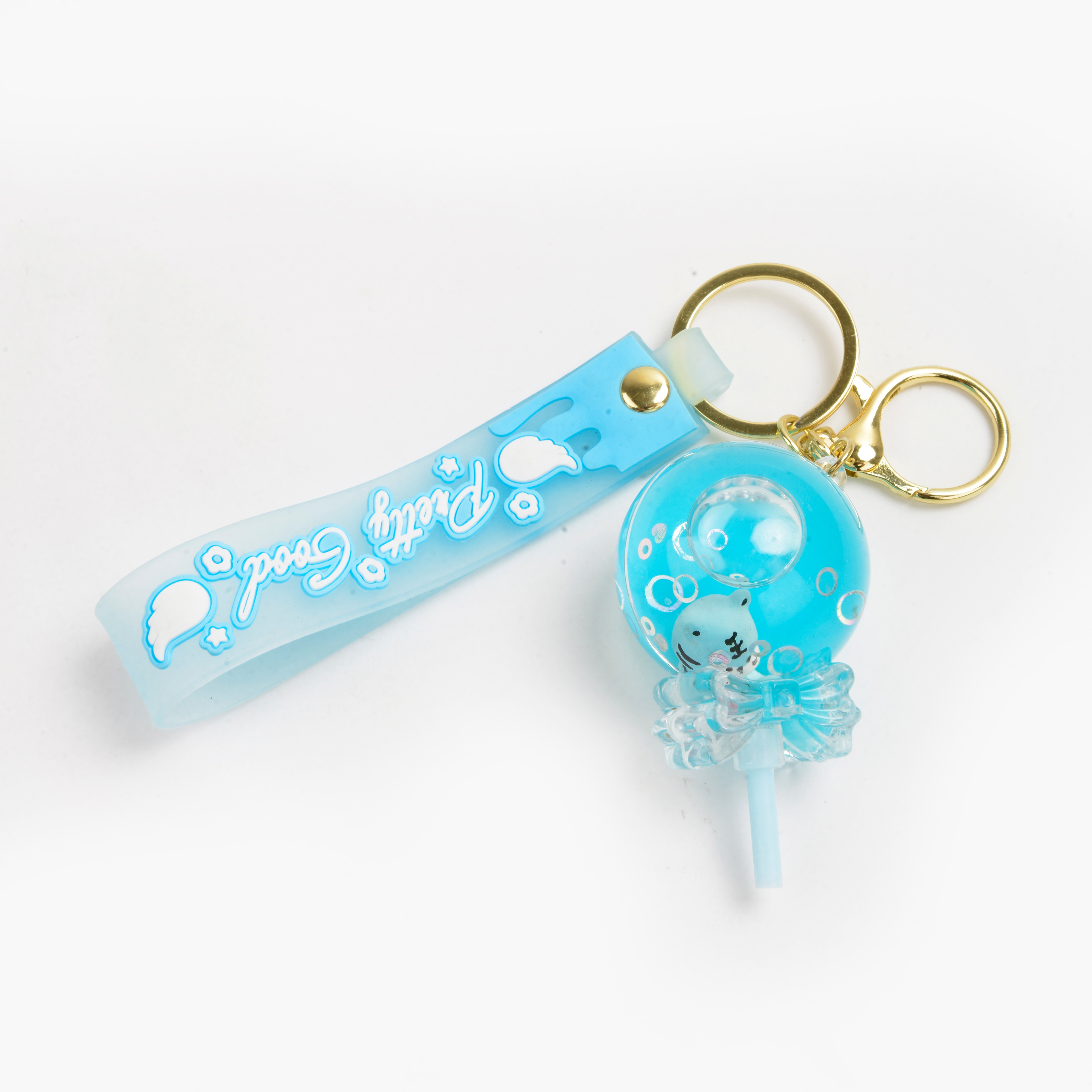 卡通钥匙扣/入油钥匙扣/钥匙扣白底实物图