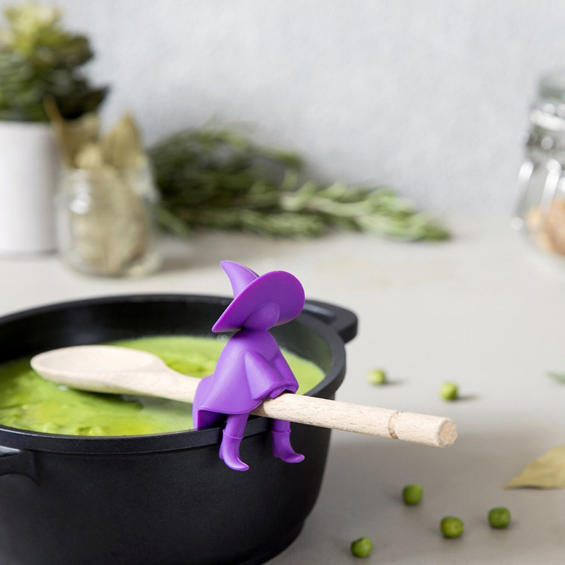 Creative silicone Witch pot lid anti-overflow kitchen practical small tool Witch pot lid anti-overflow device Specification image