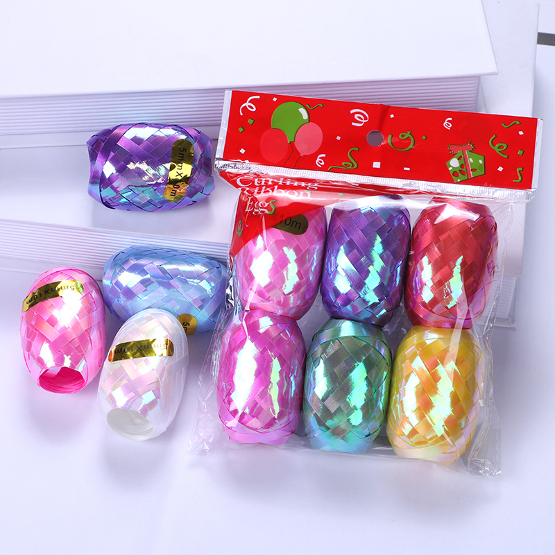 橄榄球彩带/10M气球绳/彩虹膜彩带产品图