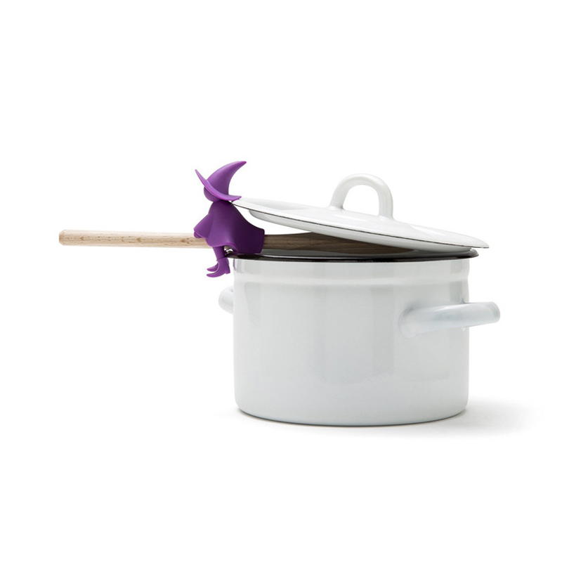 Creative silicone Witch pot lid anti-overflow kitchen practical small tool Witch pot lid anti-overflow device details Picture