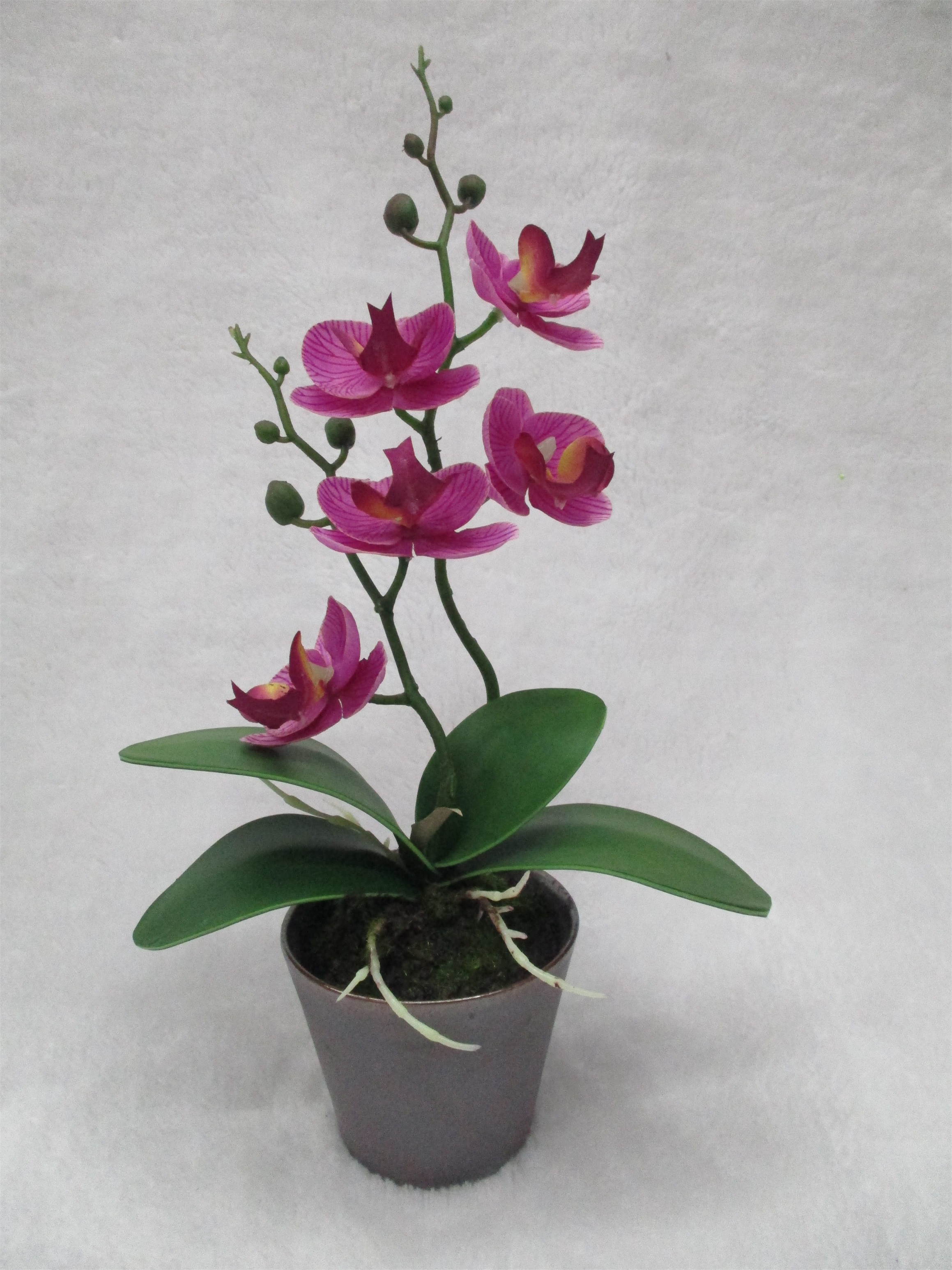 Artificial flower bonsai 9# Artificial Orchid for home interior decoration, artificial orchid bonsai Application Scenario