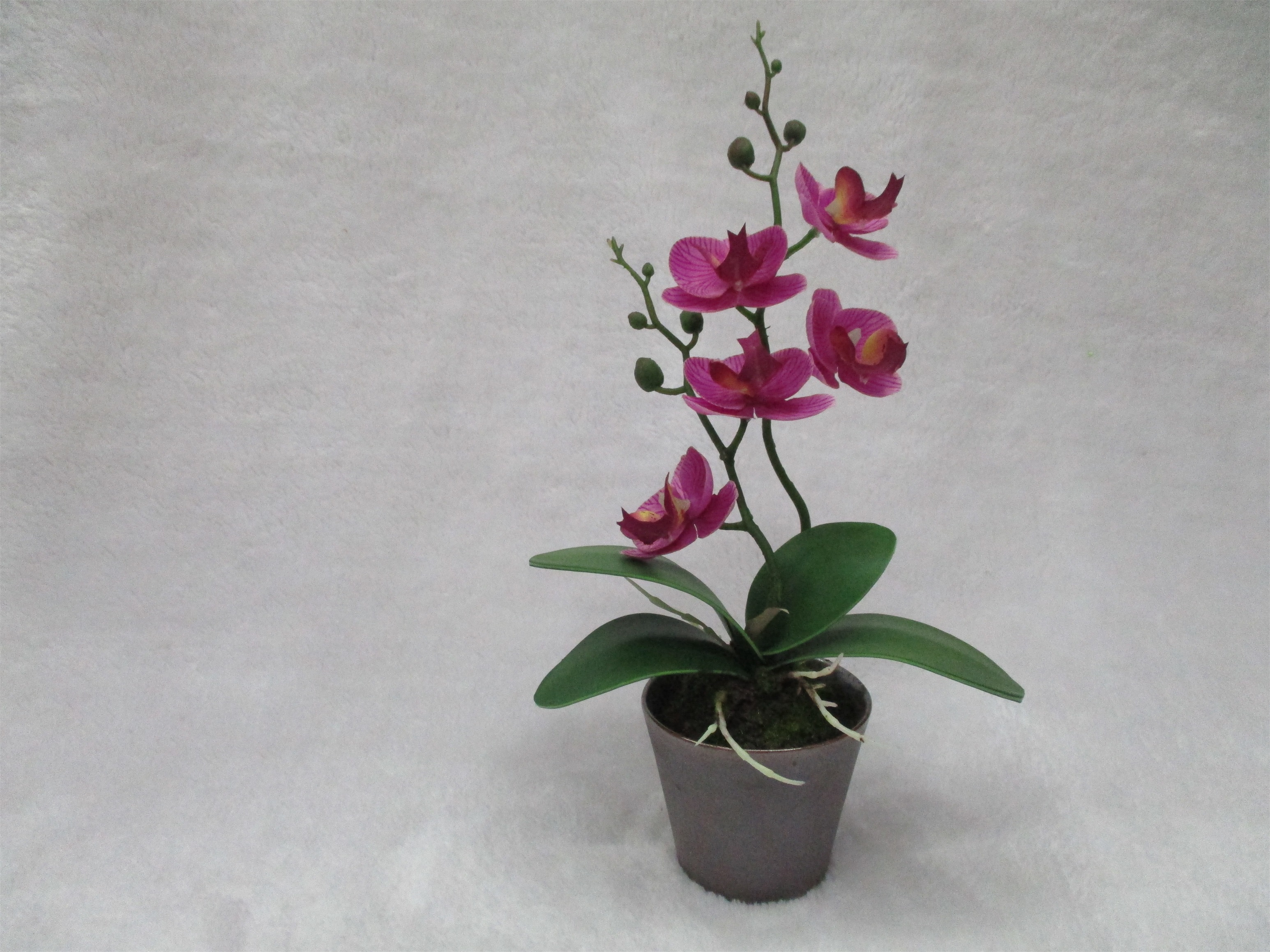 Artificial flower bonsai 9# Artificial Orchid for home interior decoration, artificial orchid bonsai Item Picture