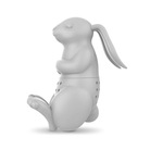创意可爱兔子硅胶泡茶器 动物卡通泡茶器 硅胶茶漏滤茶器茶隔