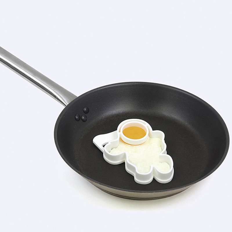 创意硅胶太空人煎蛋器 厨房鸡蛋模蛋糕模 煎荷包蛋模具含精美包装详情图3