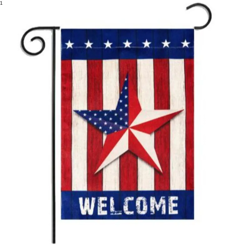 旗帜/数码印花/亚麻白底实物图