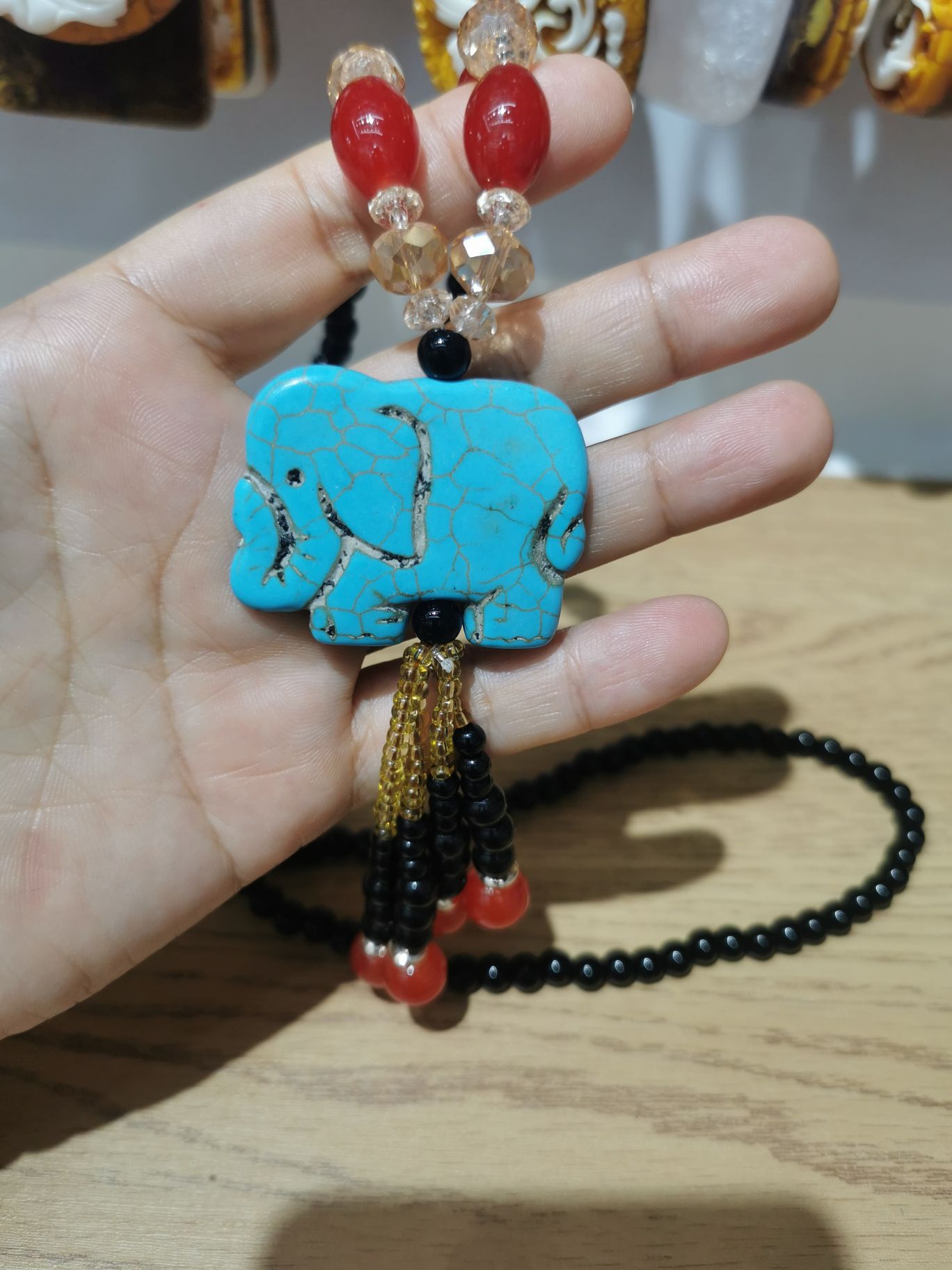 毛衣链/设计师推荐/原创白底实物图