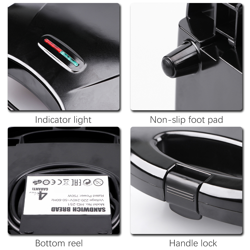 European multi-functional grilling and baking machine, cute sandwich maker R.251 Application Scenario