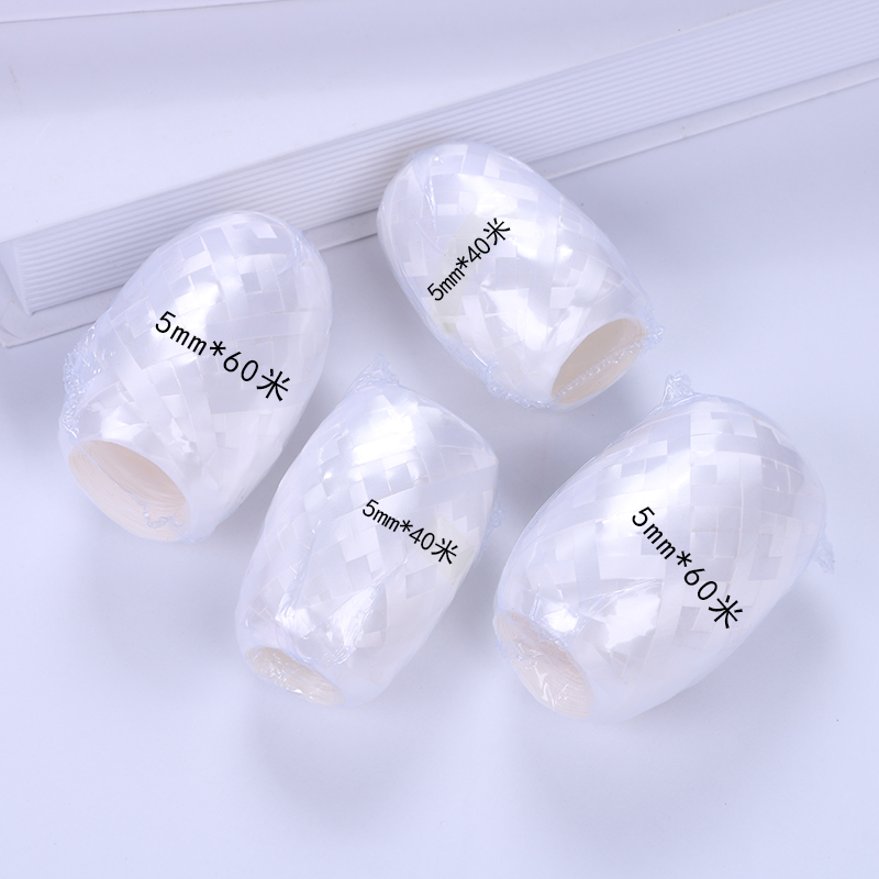 5mm橄榄球/5mm气球绳/橄榄球彩带白底实物图