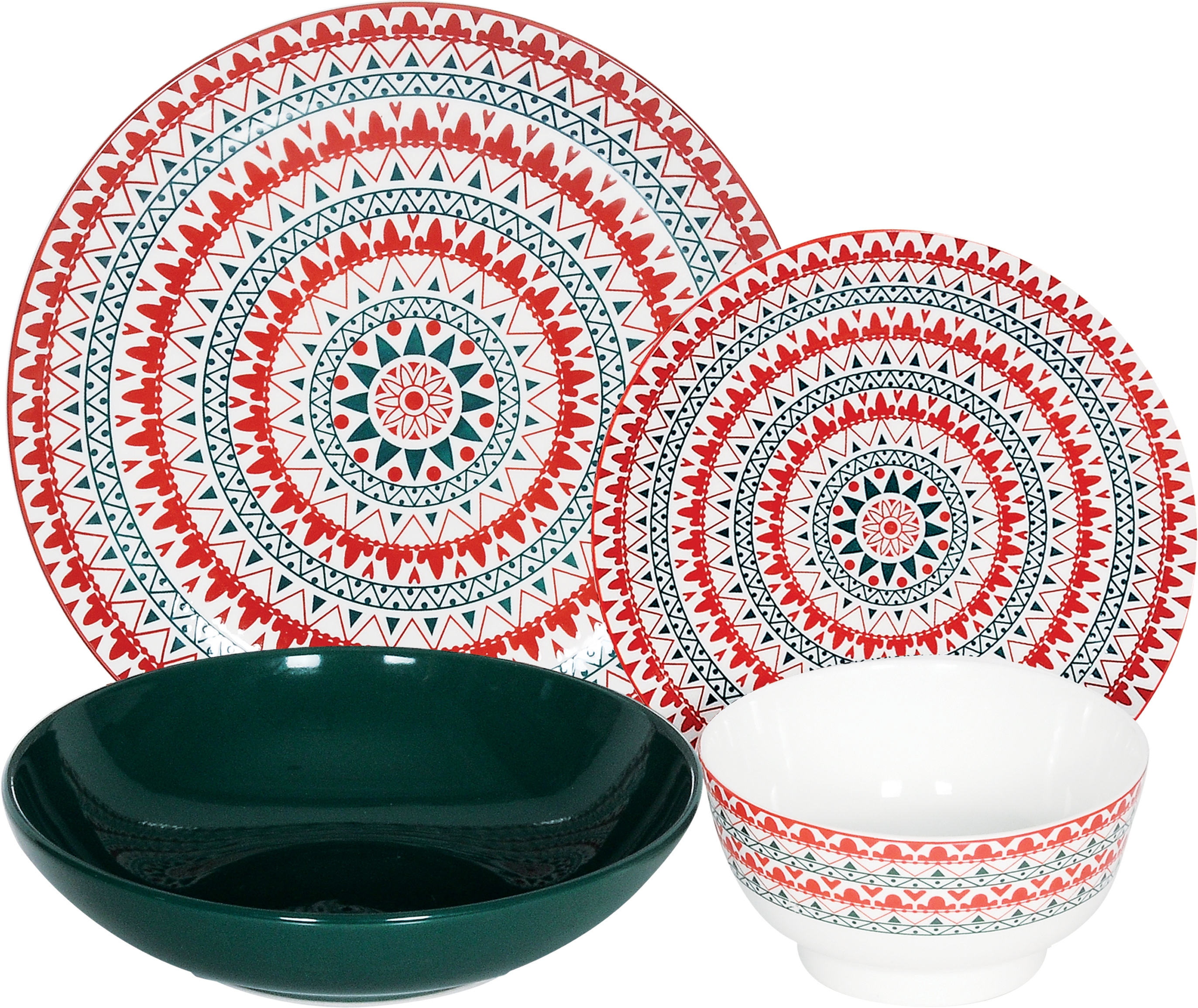 16 pieces of ceramic tableware Item Picture